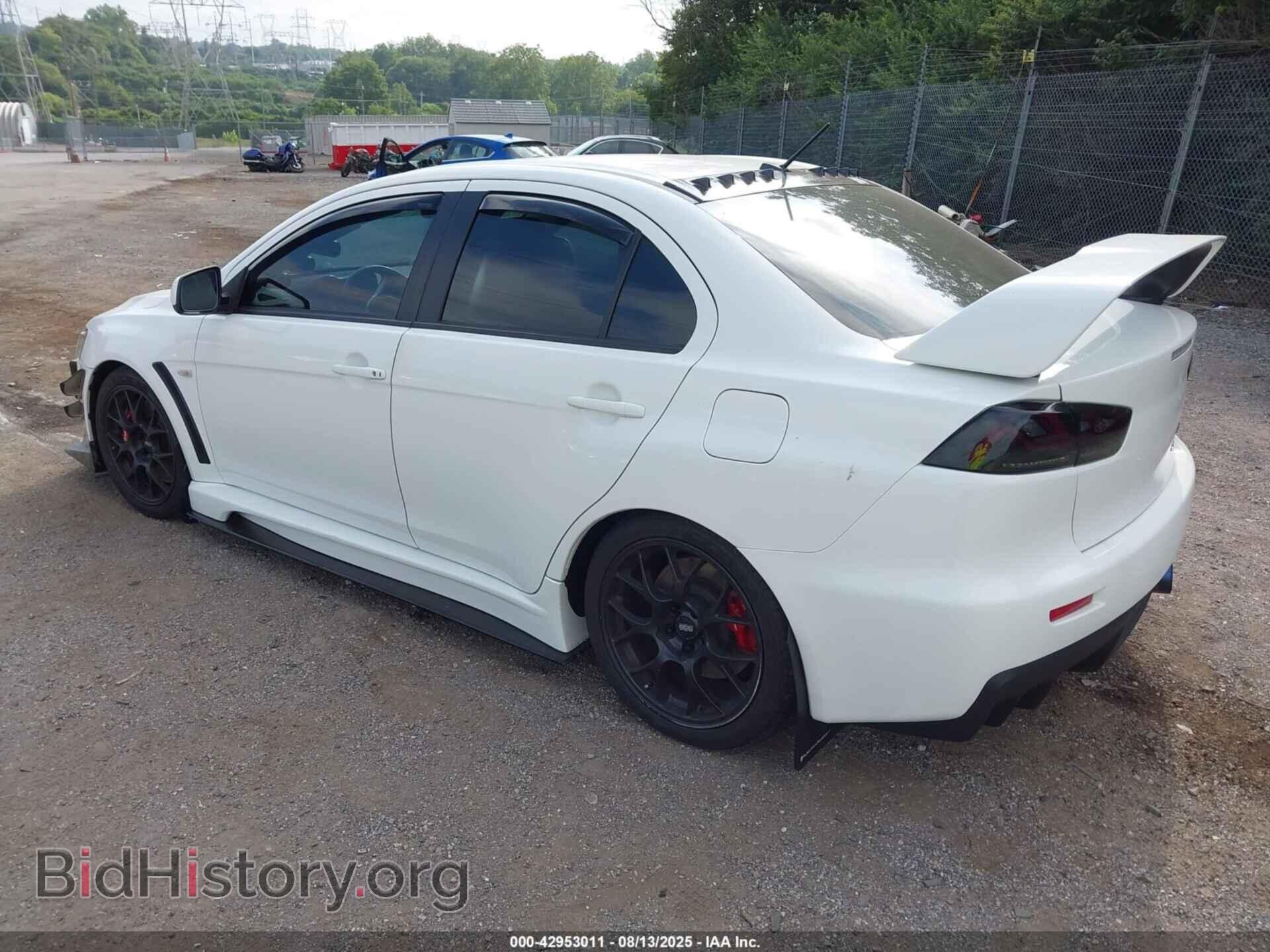 2011 MITSUBISHI LANCER EVOLUTION - VIN: JA32W8FV0BU043658 - Photo 3