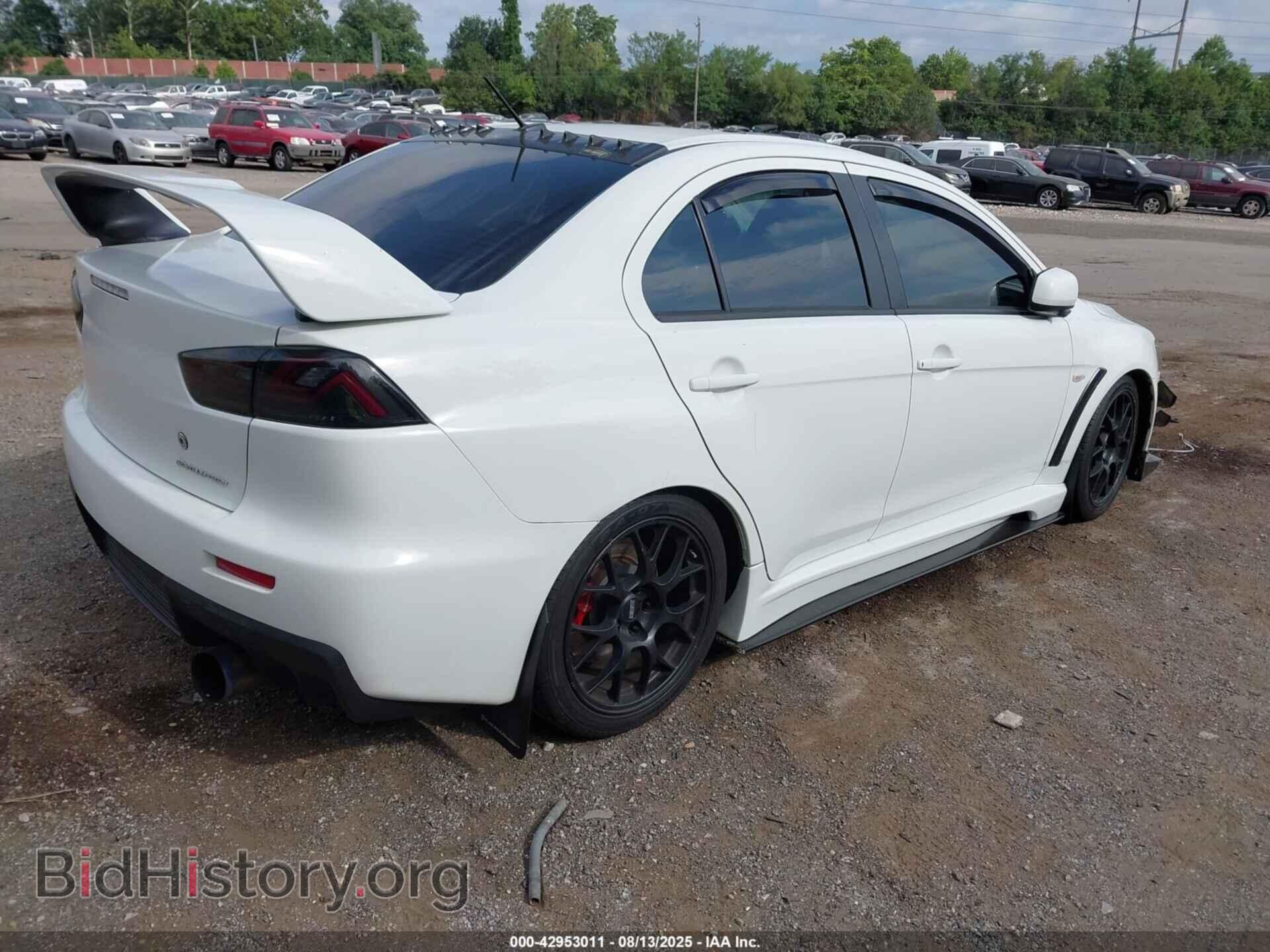 2011 MITSUBISHI LANCER EVOLUTION - VIN: JA32W8FV0BU043658 - Photo 4