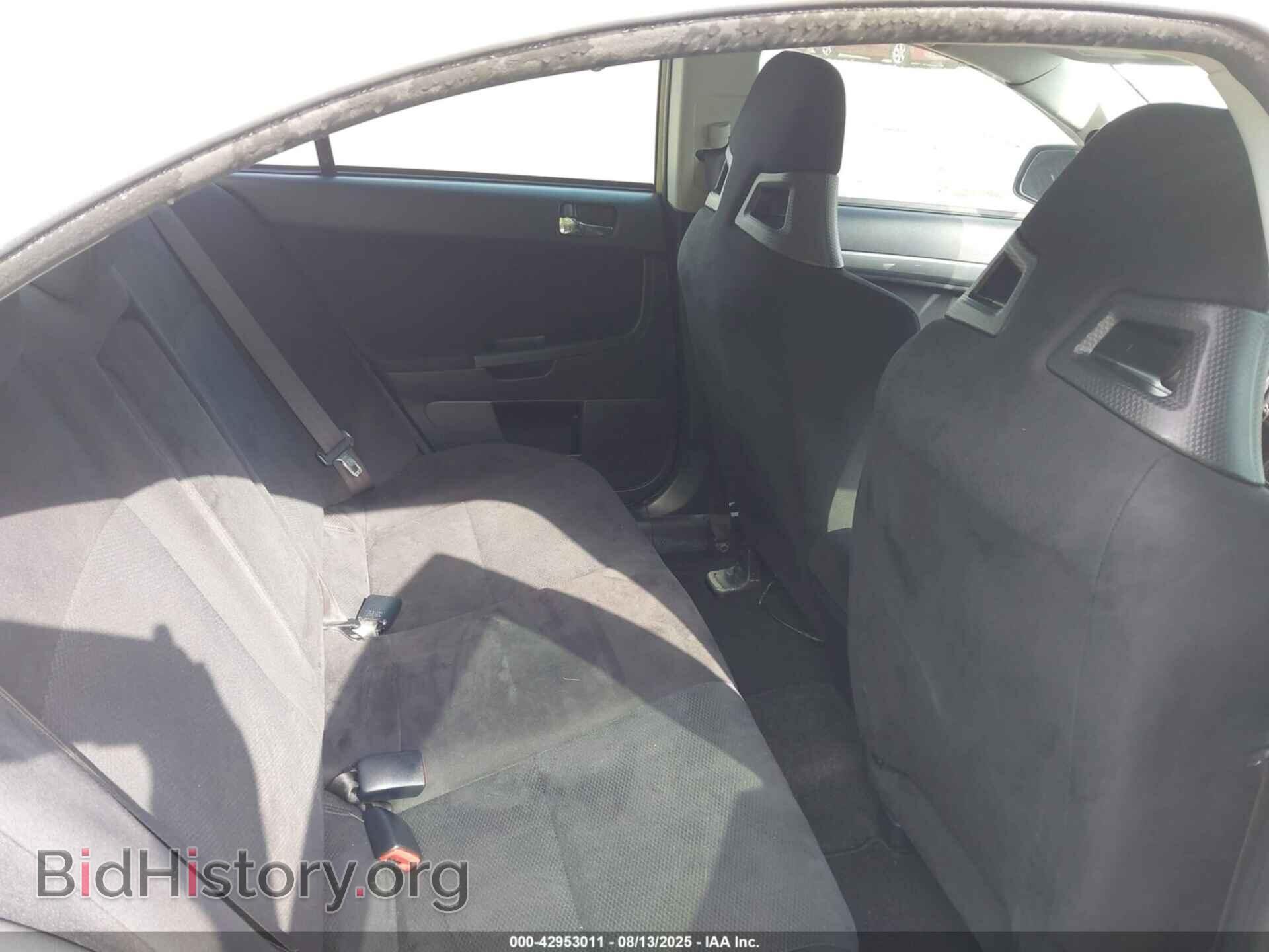 2011 MITSUBISHI LANCER EVOLUTION - VIN: JA32W8FV0BU043658 - Photo 8