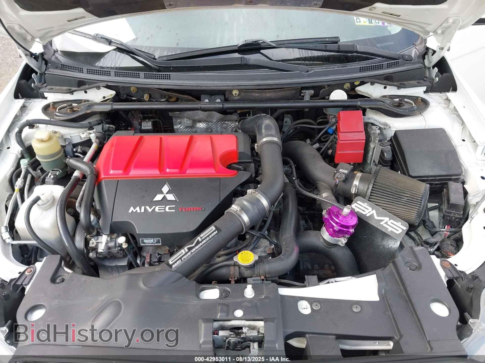 2011 MITSUBISHI LANCER EVOLUTION - VIN: JA32W8FV0BU043658 - Photo 10