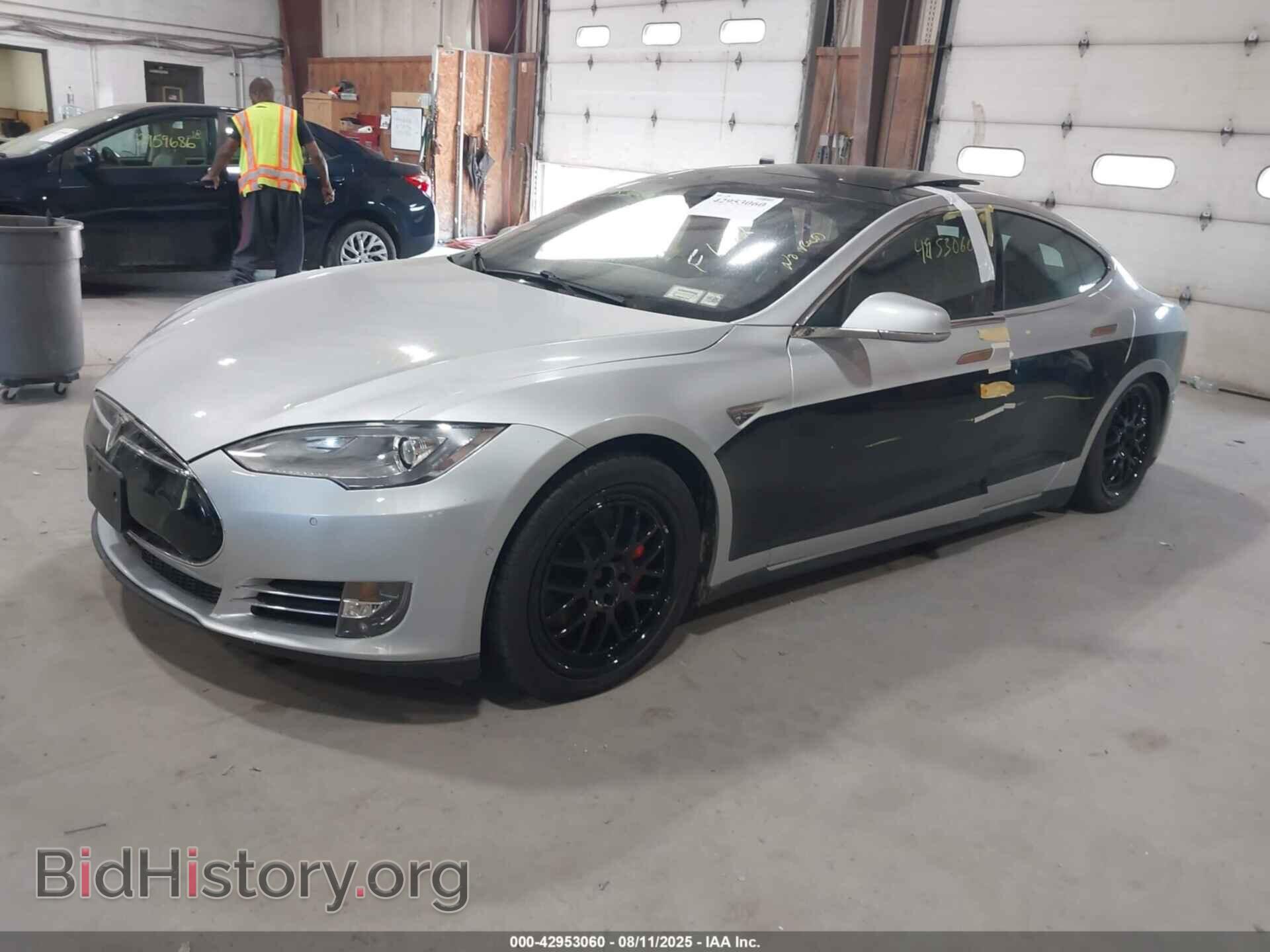 2014 TESLA MODEL S - VIN: 5YJSA1H24EFP63990 - Photo 2