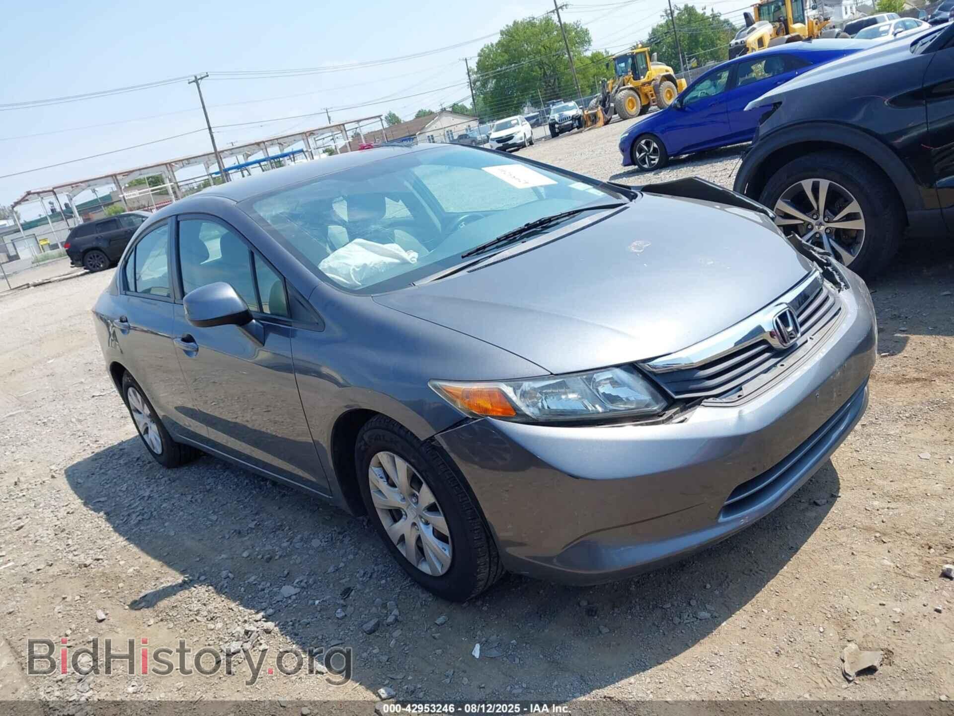 Фотография 2HGFB2F55CH308205 - HONDA CIVIC 2012