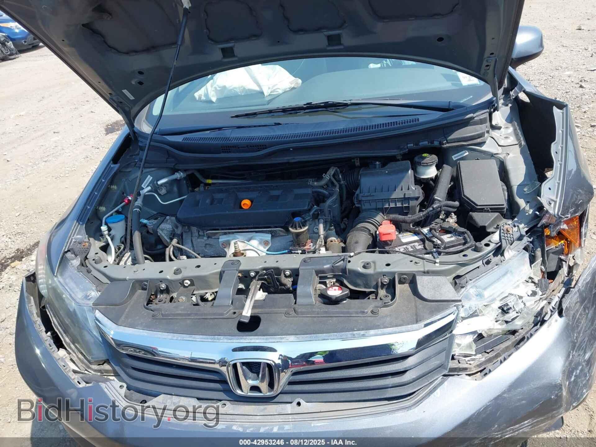 2012 HONDA CIVIC - VIN: 2HGFB2F55CH308205 - Фото 10
