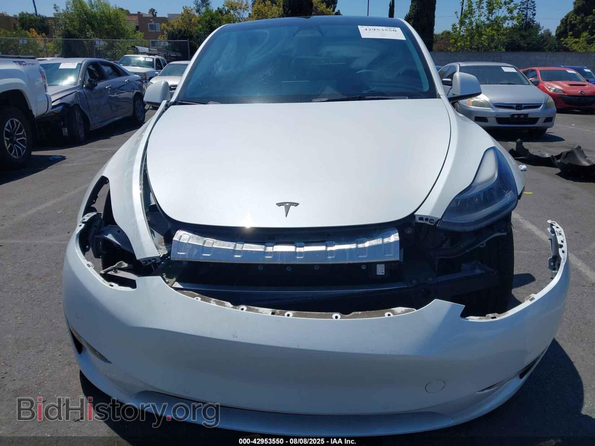 2022 TESLA MODEL Y - VIN: 7SAYGDEF1NF452425 - Фото 6