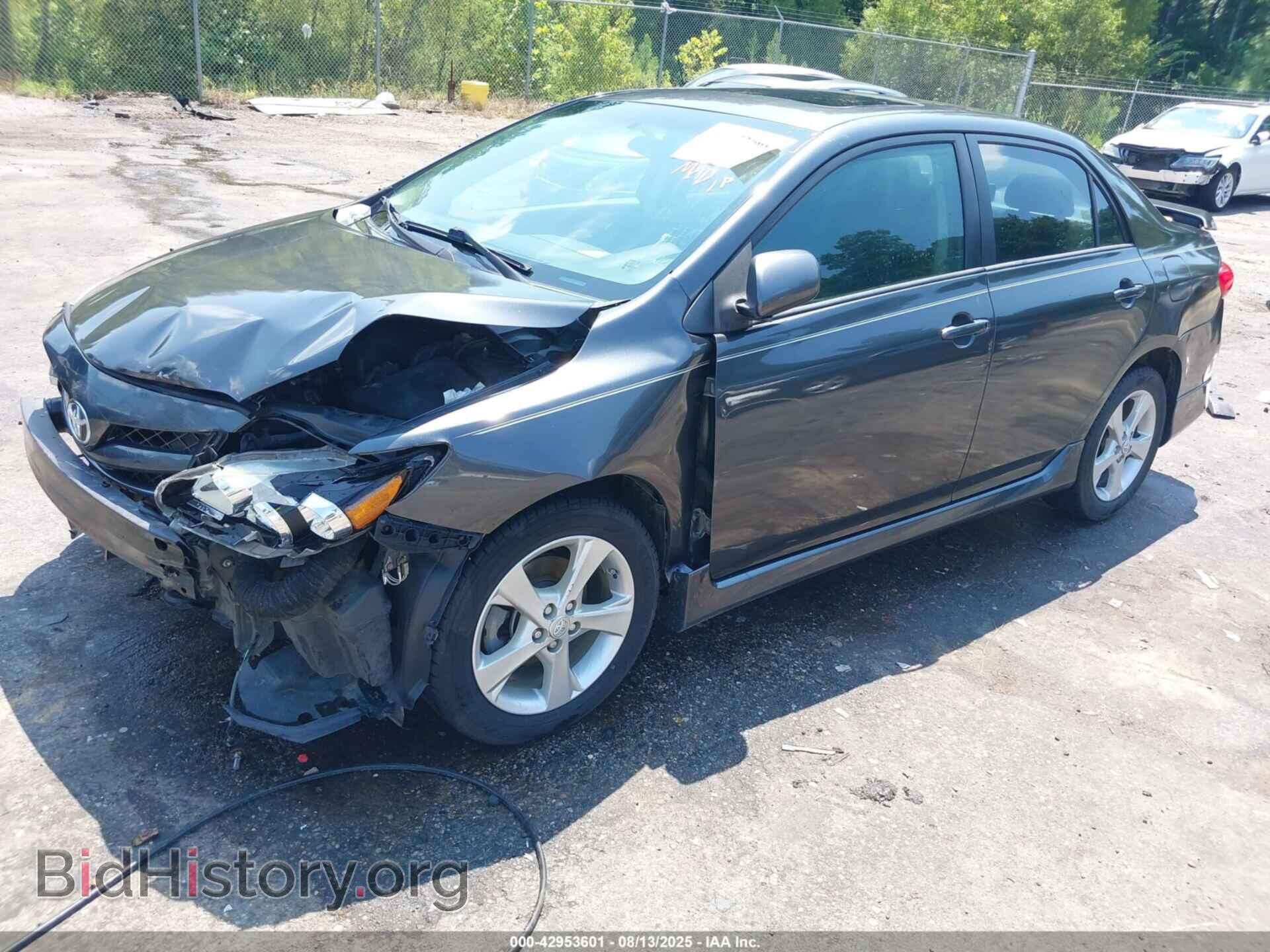 2011 TOYOTA COROLLA - VIN: 2T1BU4EE4BC593704 - Фото 2