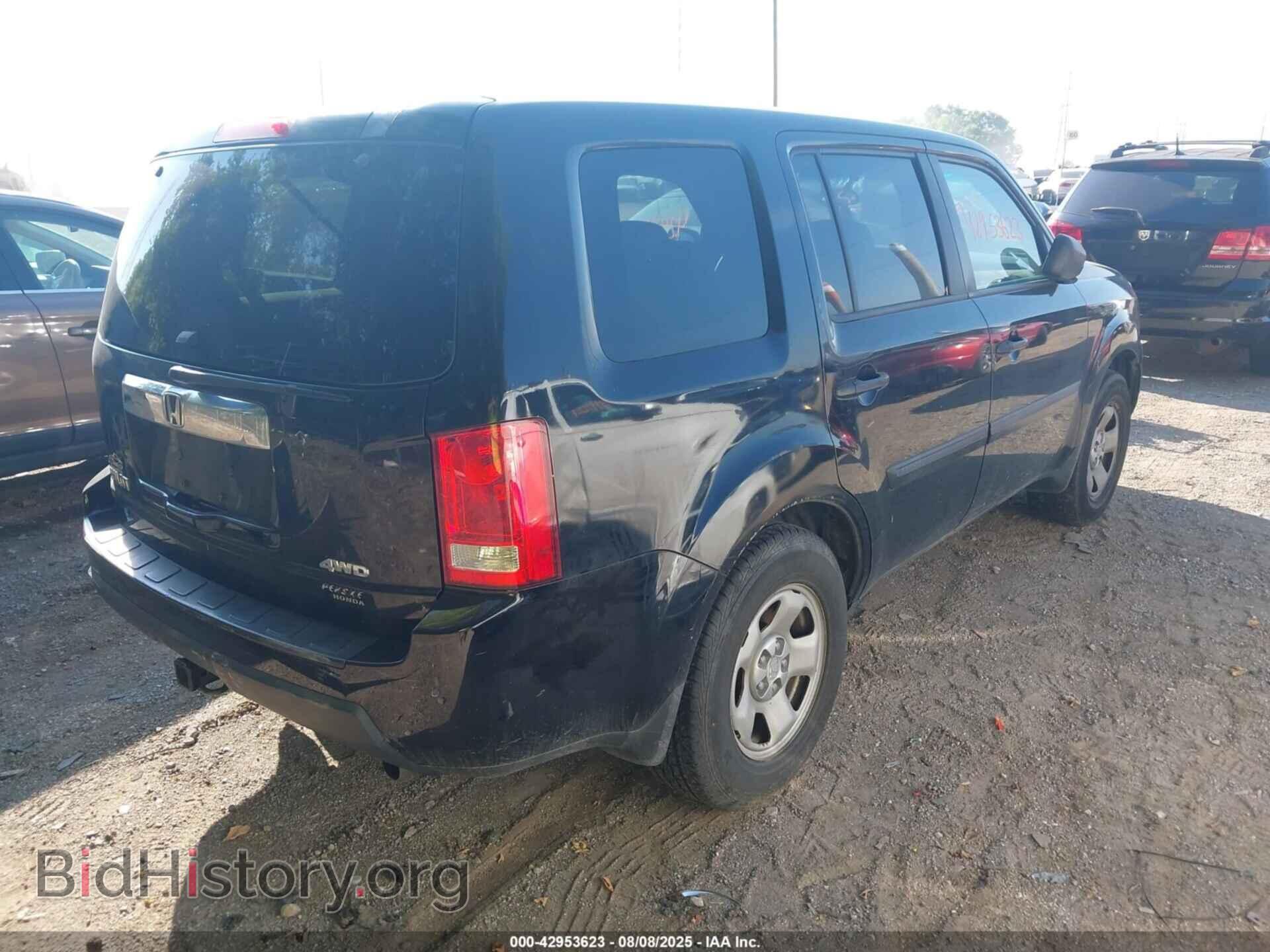 2010 HONDA PILOT - VIN: 5FNYF4H2XAB033749 - Фото 4