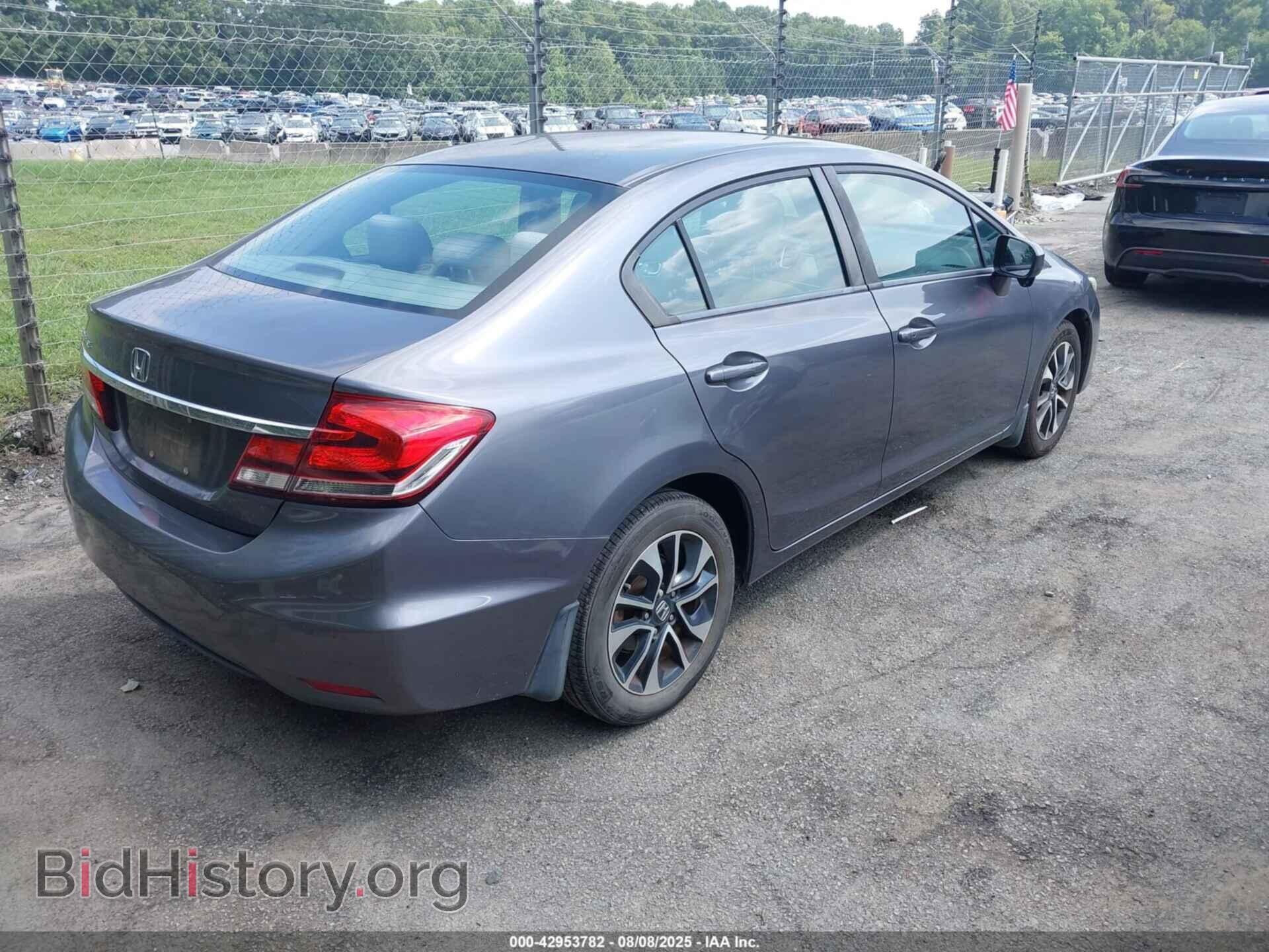 2015 HONDA CIVIC - VIN: 2HGFB2F86FH544201 - Фото 4