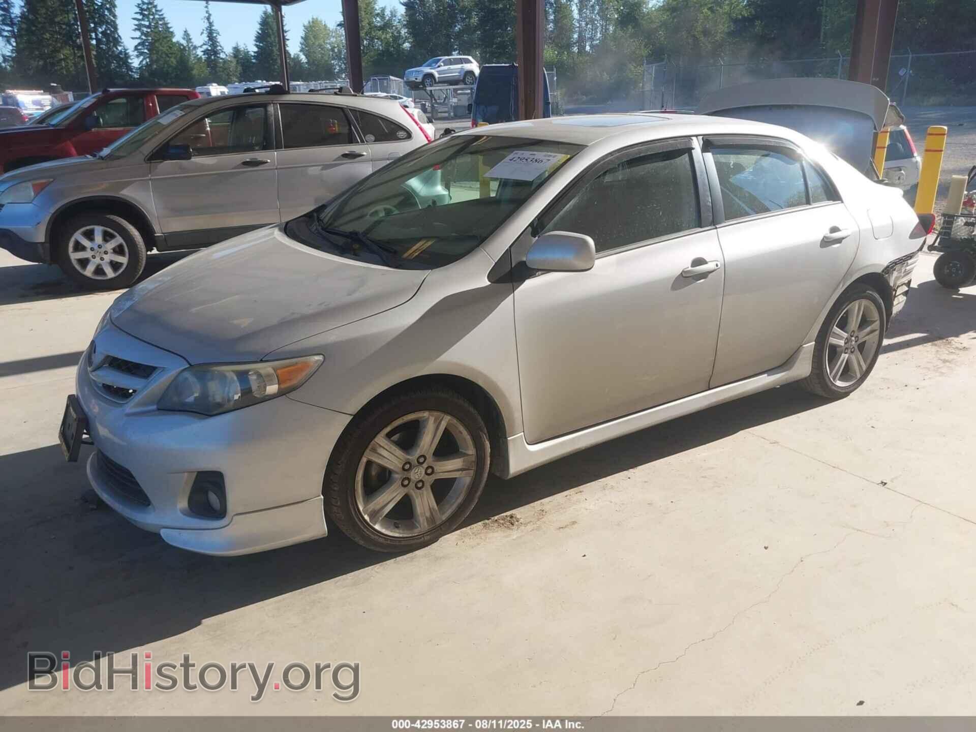 2013 TOYOTA COROLLA - VIN: 2T1BU4EE3DC952155 - Фото 2