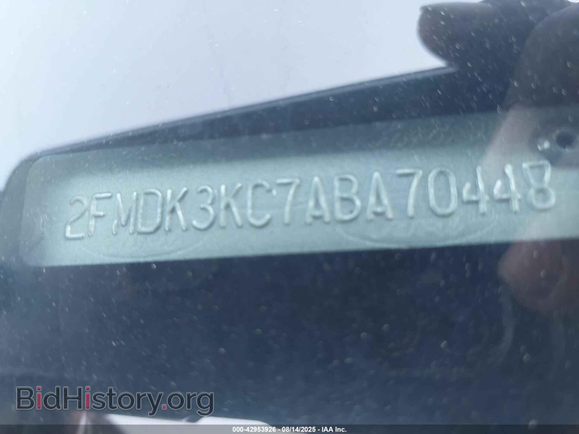 2010 FORD EDGE - VIN: 2FMDK3KC7ABA70448 - Фото 9