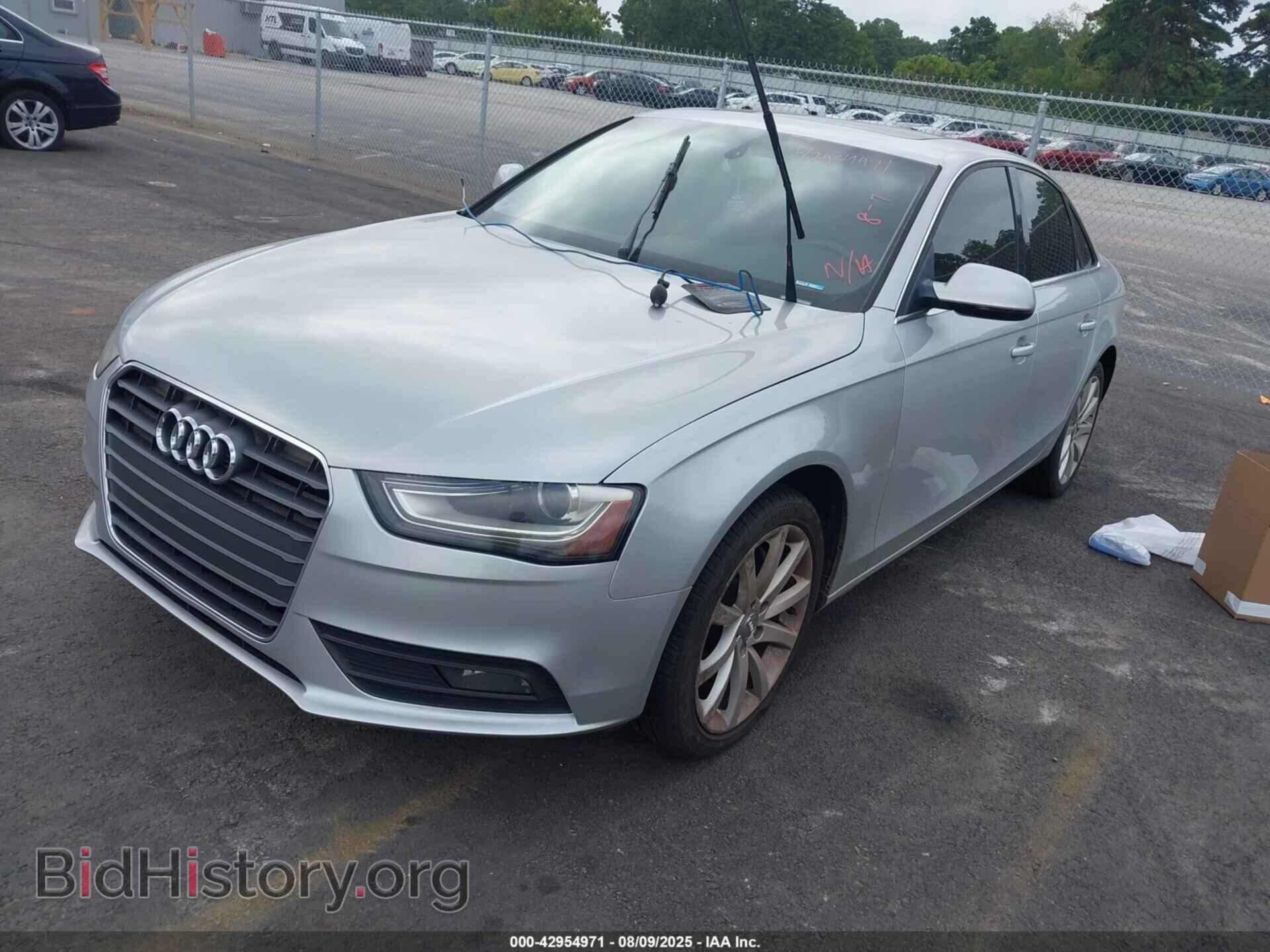 2013 AUDI A4 - VIN: WAUEFAFL2DA045482 - Фото 2