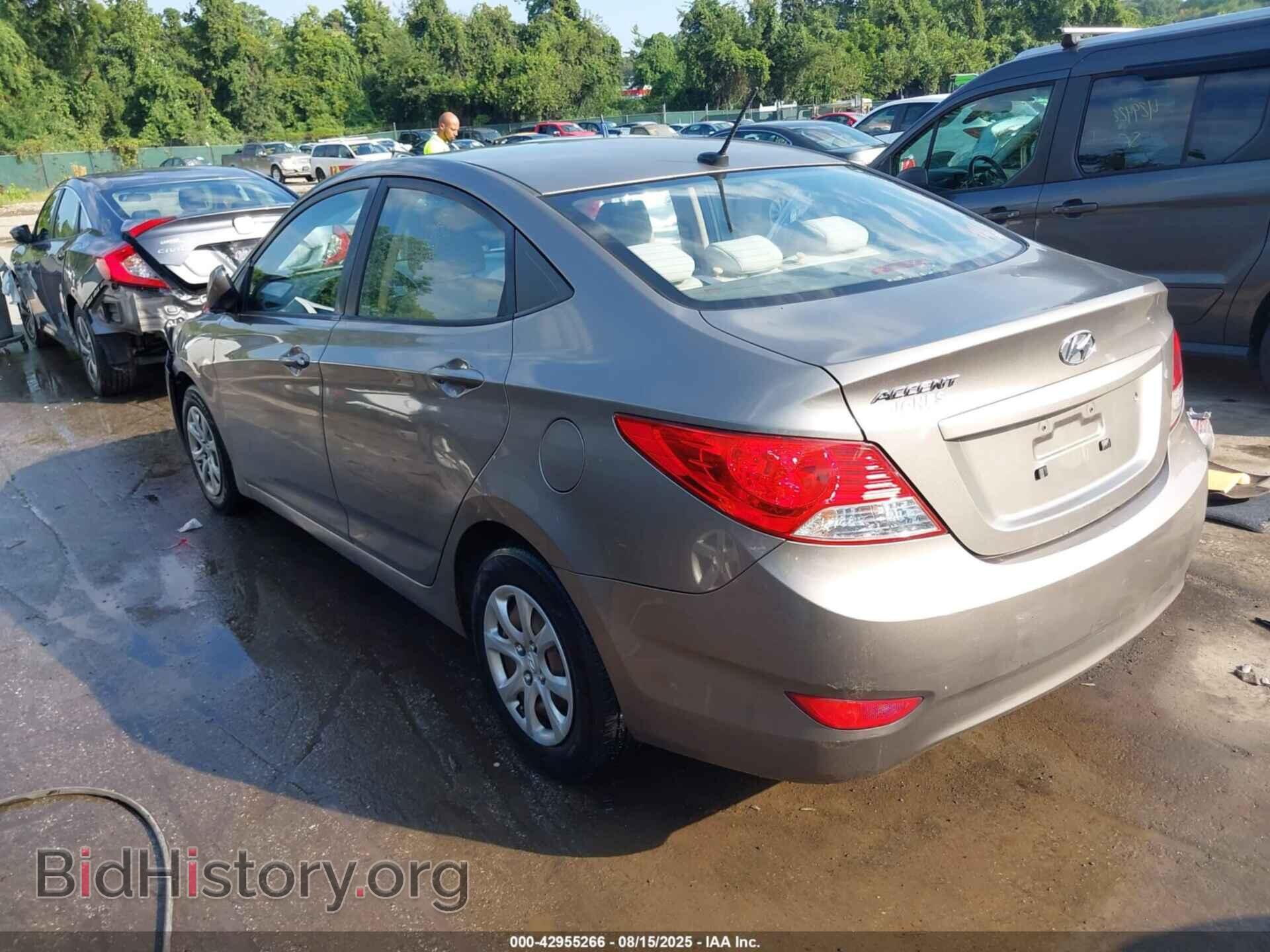 2013 HYUNDAI ACCENT - VIN: KMHCT4AE7DU579679 - Фото 3