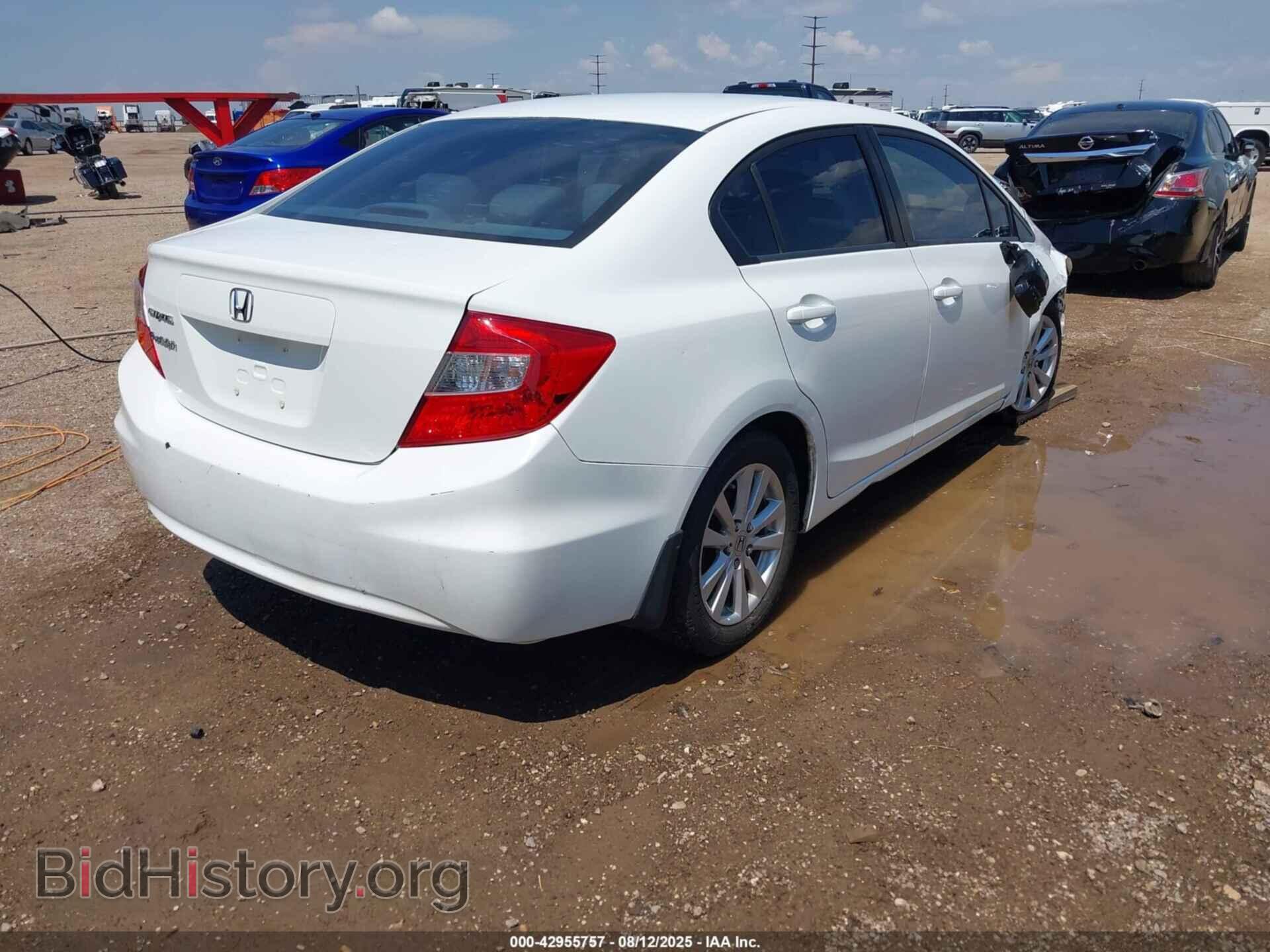 2012 HONDA CIVIC - VIN: 2HGFB2F94CH542287 - Фото 4