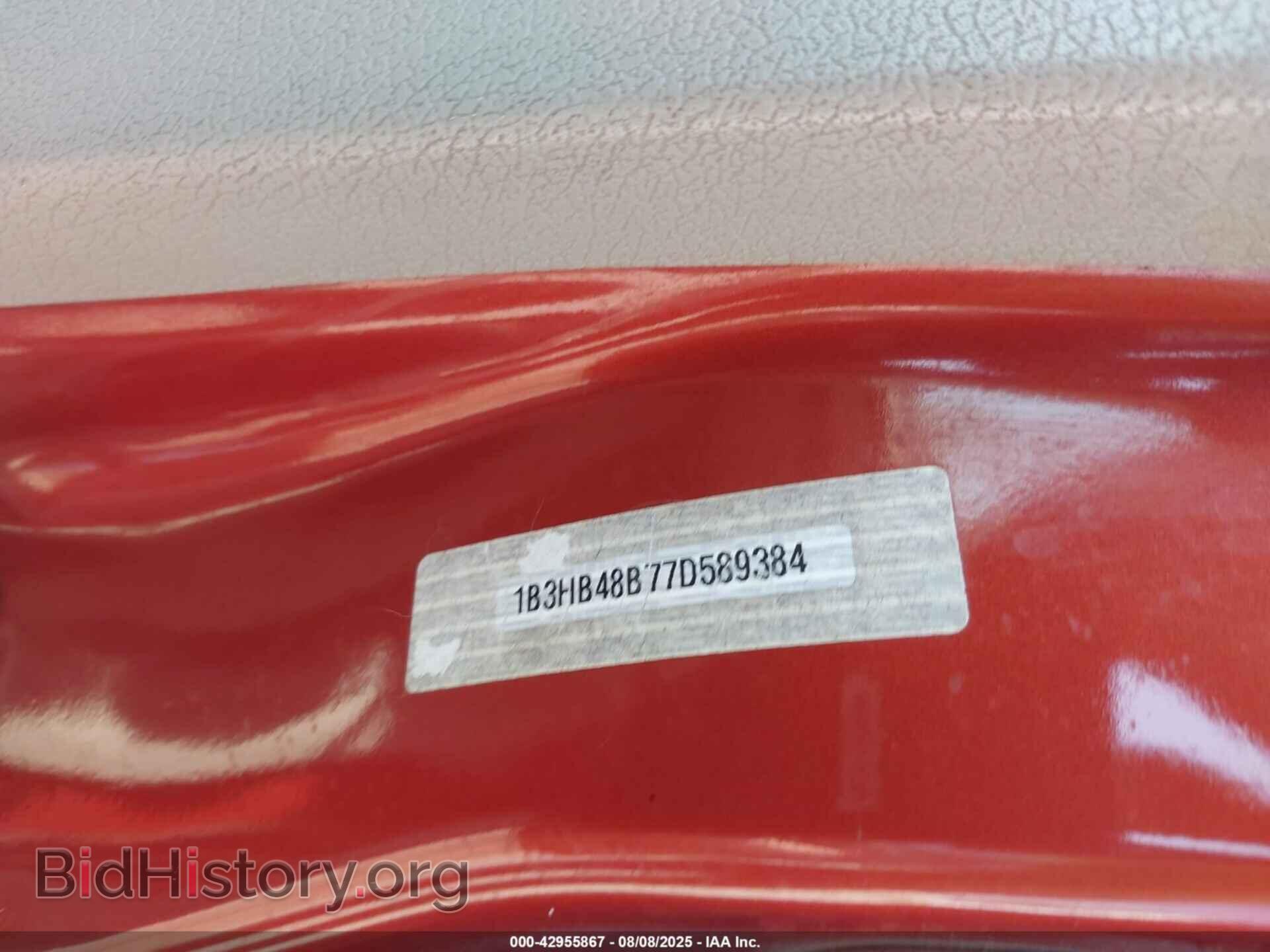 2007 DODGE CALIBER - VIN: 1B3HB48B77D589384 - Фото 9