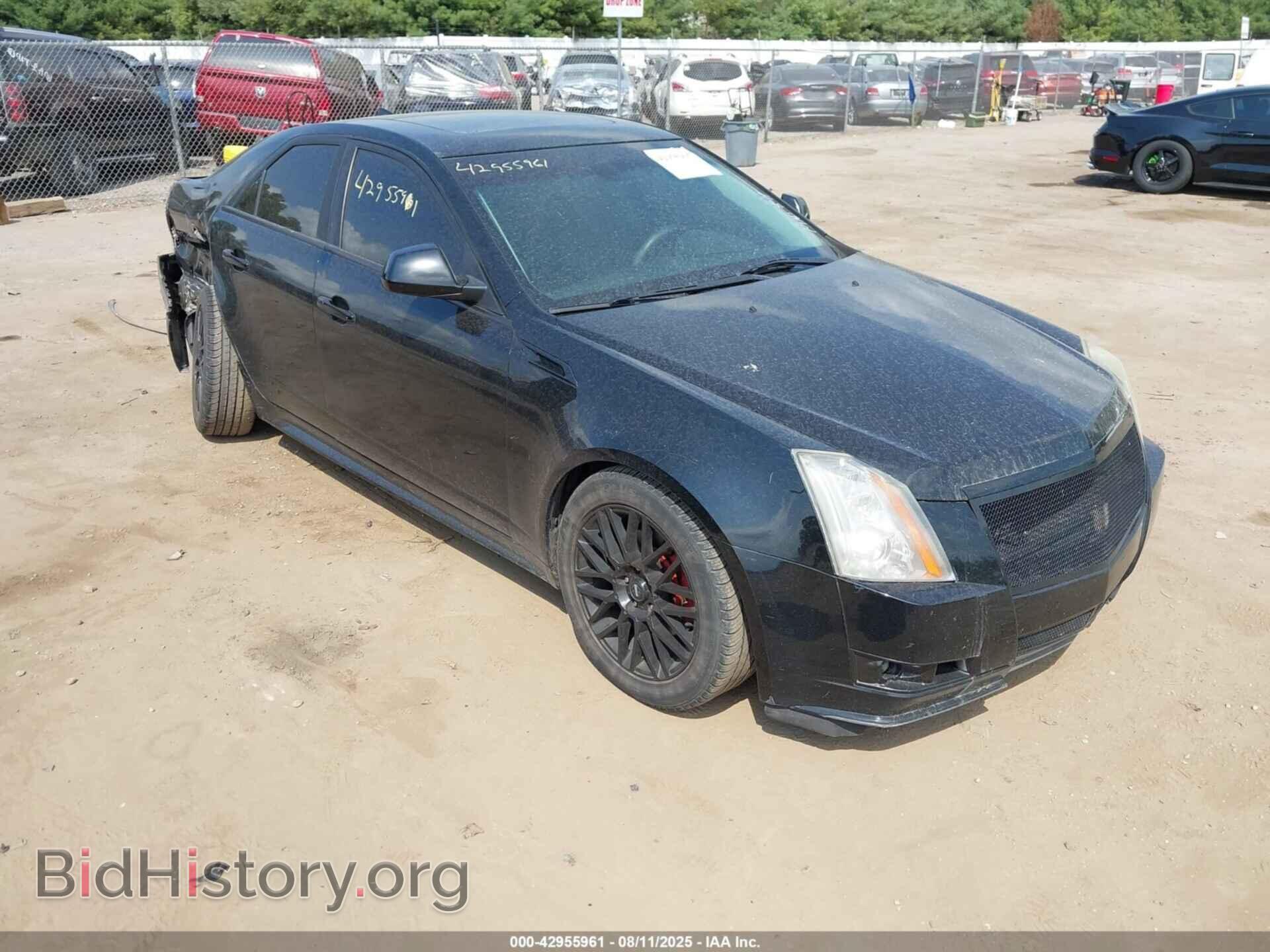 Photo 1G6DG5E5XC0127649 - CADILLAC CTS 2012