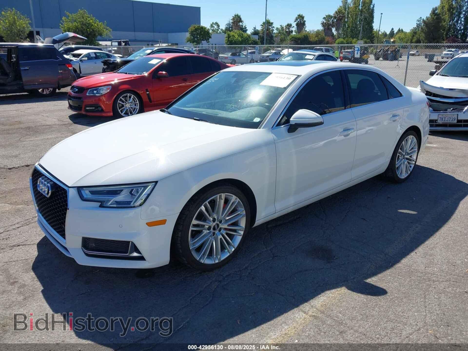 2019 AUDI A4 - VIN: WAUHMAF40KA056750 - Фото 2