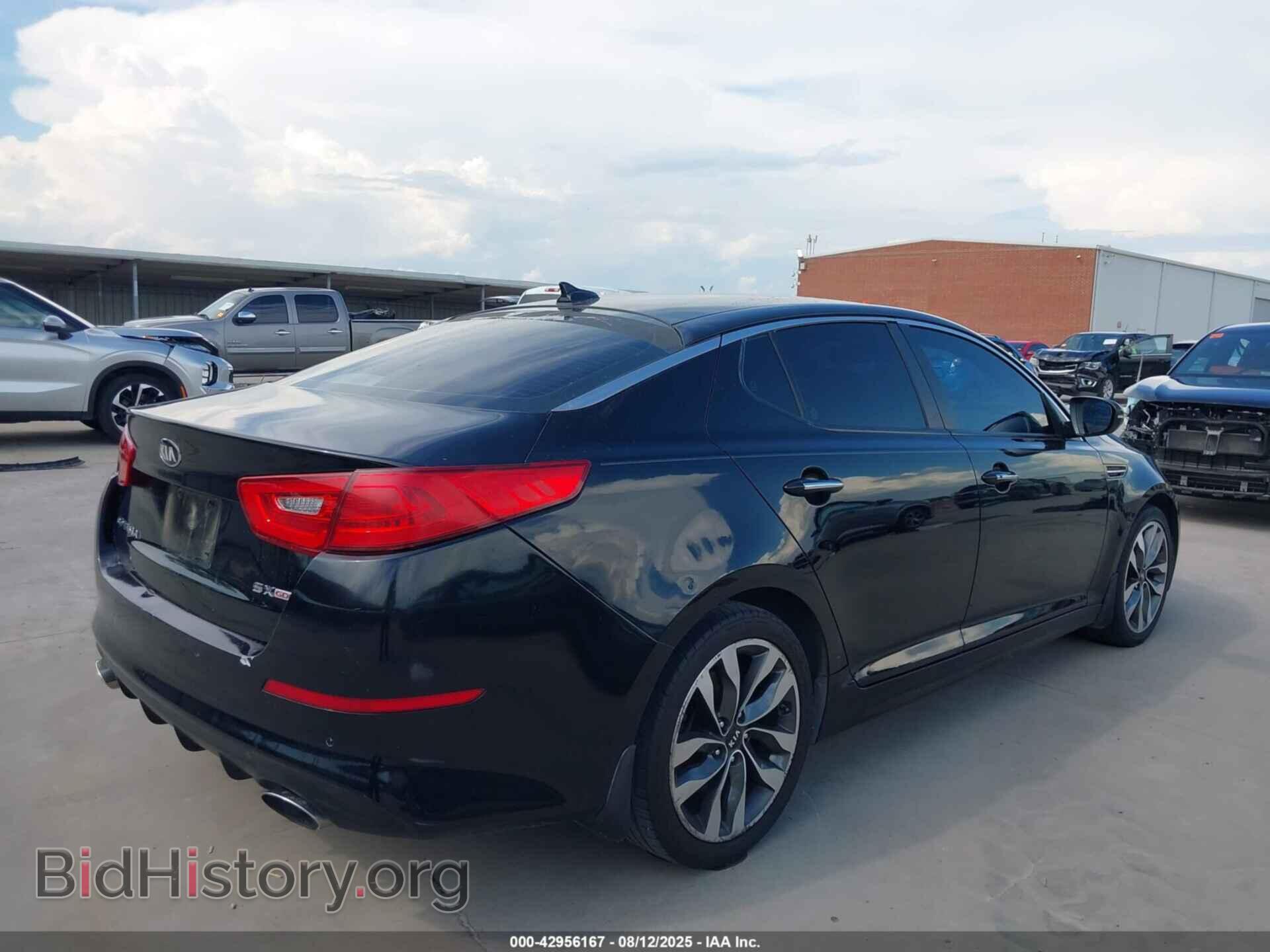 2015 KIA OPTIMA - VIN: 5XXGR4A76FG456566 - Фото 4