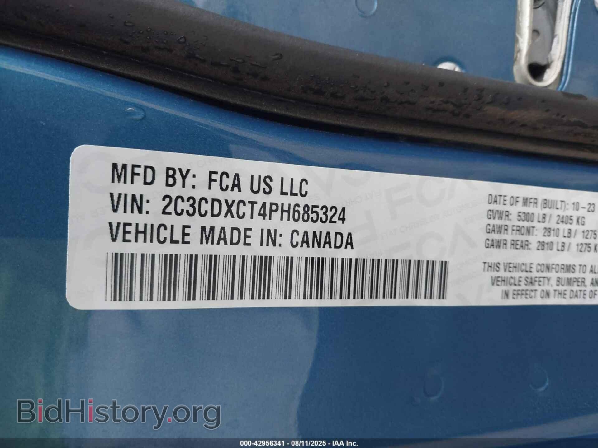 2023 DODGE CHARGER - VIN: 2C3CDXCT4PH685324 - Фото 9