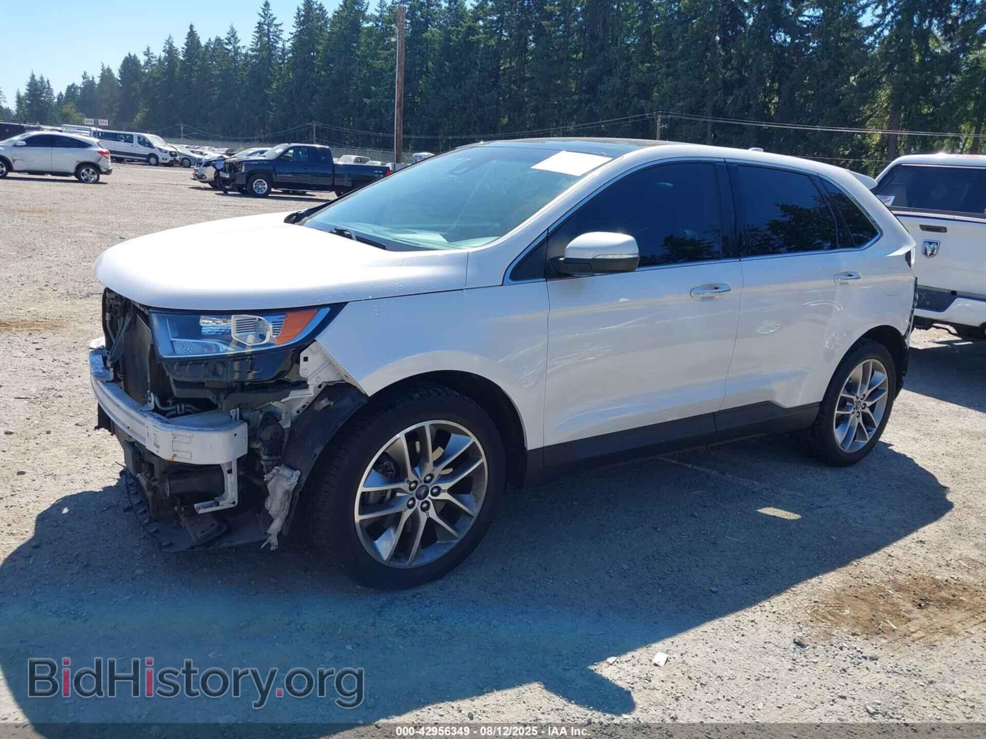2018 FORD EDGE - VIN: 2FMPK4K97JBC20873 - Фото 2