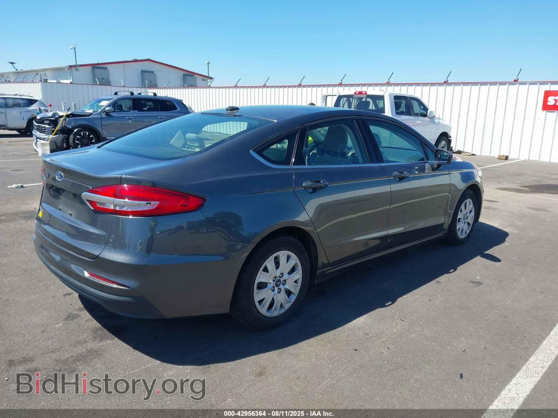 2019 FORD FUSION - VIN: 3FA6P0G76KR127742 - Фото 4