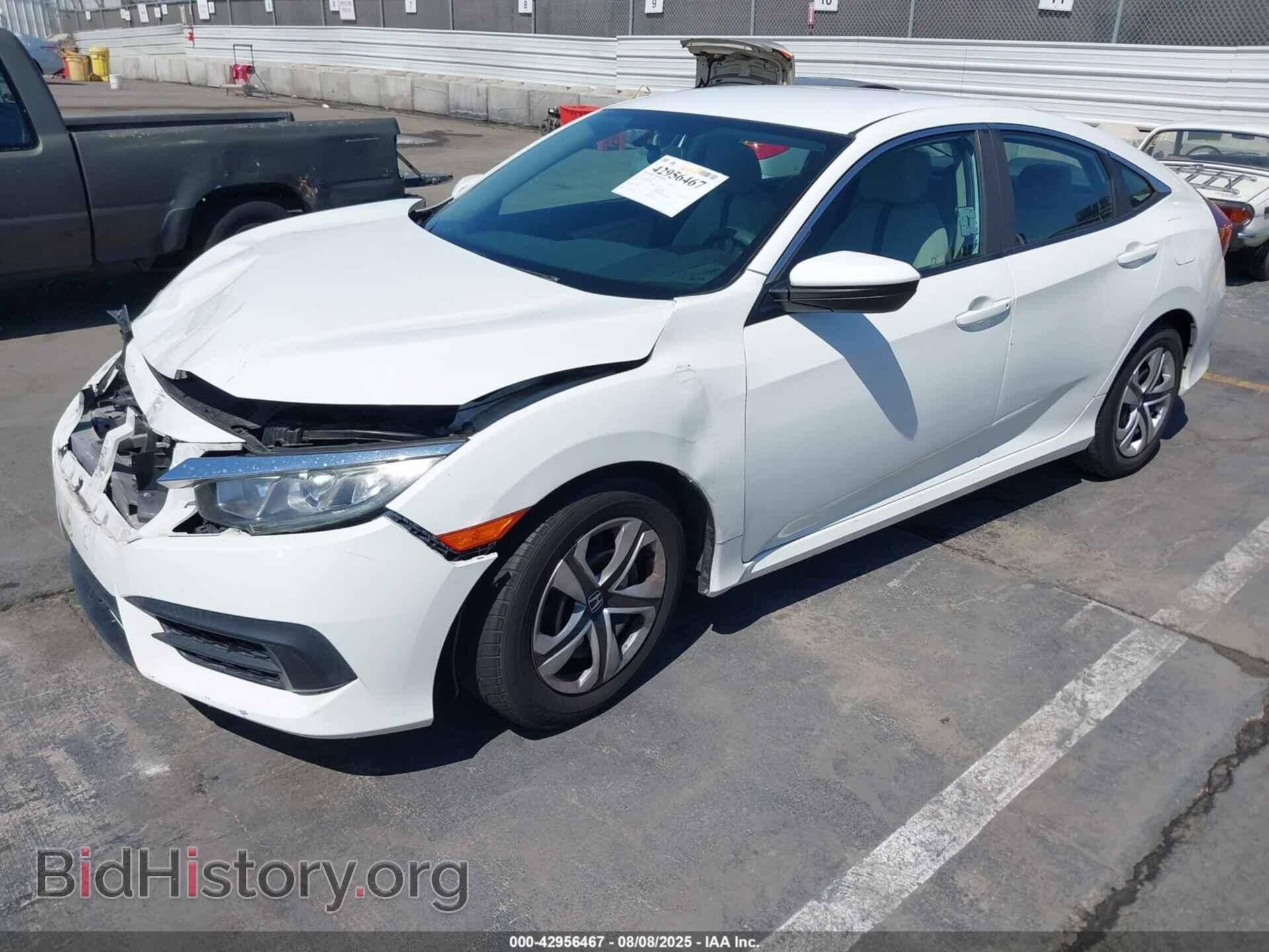 2016 HONDA CIVIC - VIN: 19XFC2F58GE218155 - Фото 2