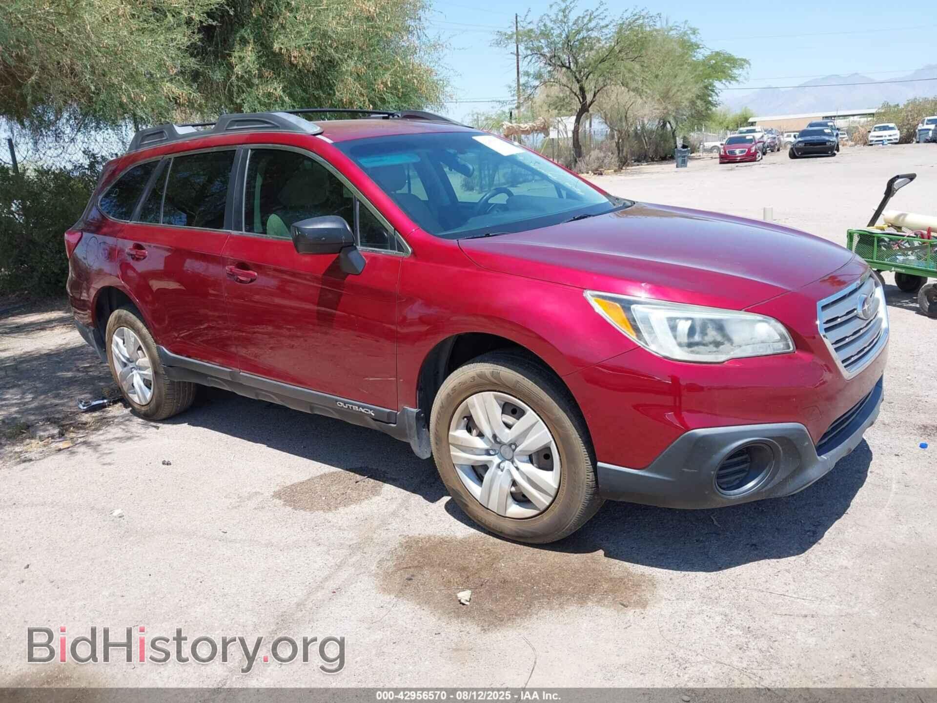 Фотография 4S4BSAAC8F3221995 - SUBARU OUTBACK 2015