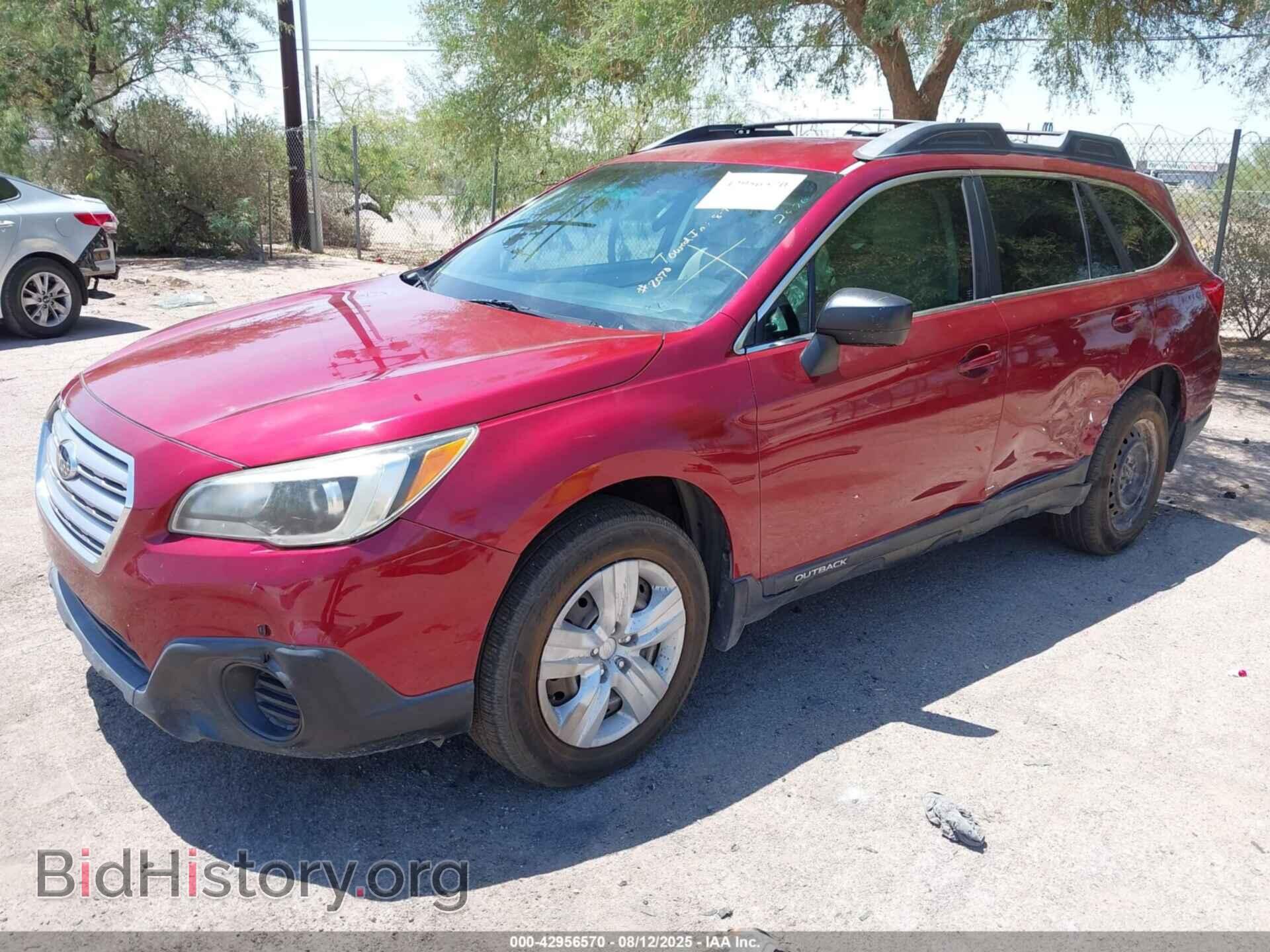 2015 SUBARU OUTBACK - VIN: 4S4BSAAC8F3221995 - Фото 2