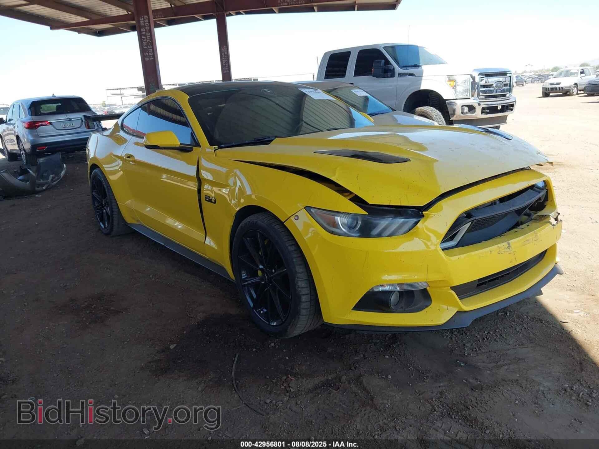Фотография 1FA6P8CF5F5398201 - FORD MUSTANG 2015