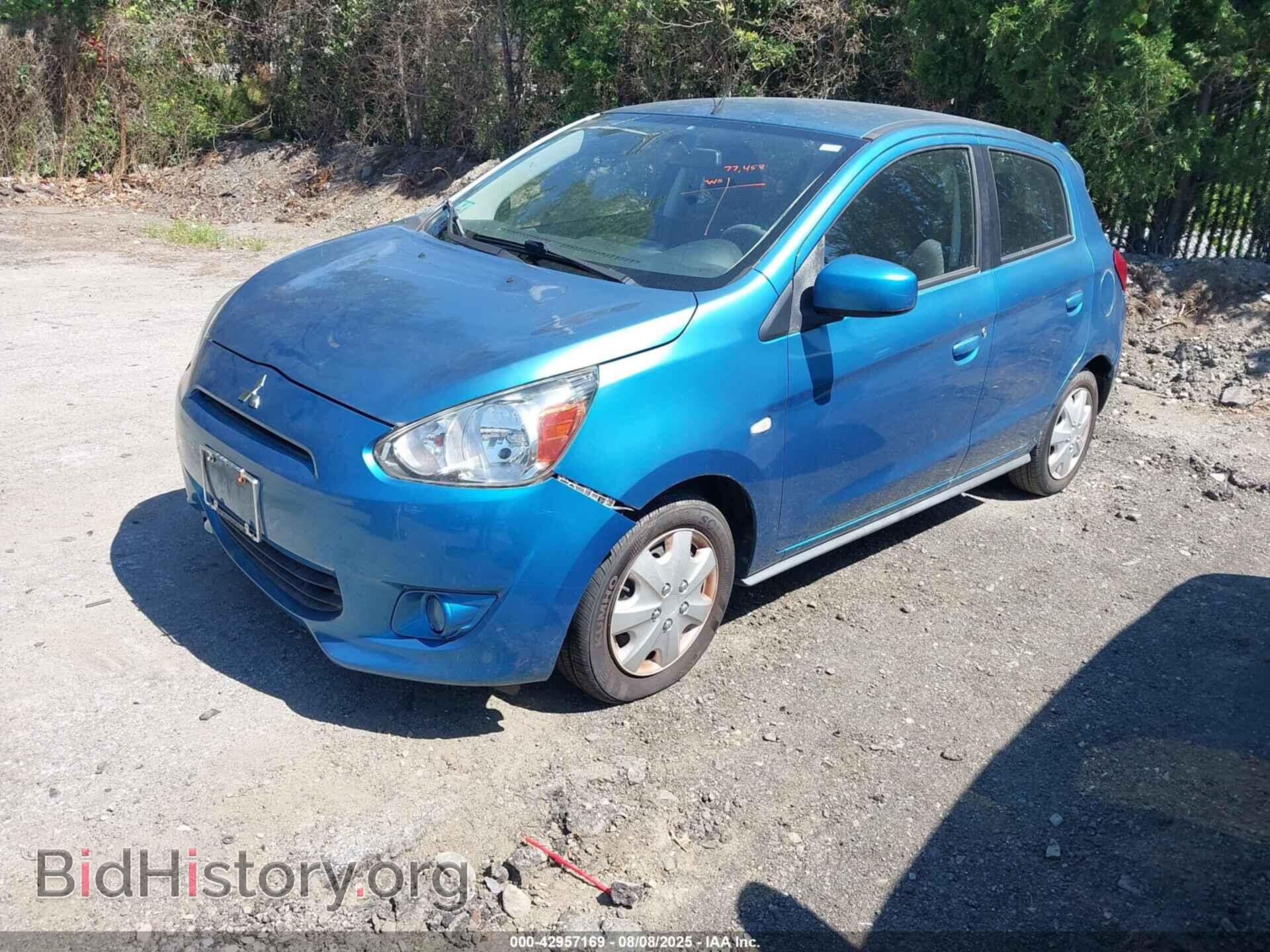 2014 MITSUBISHI MIRAGE - VIN: ML32A3HJ0EH024377 - Фото 2