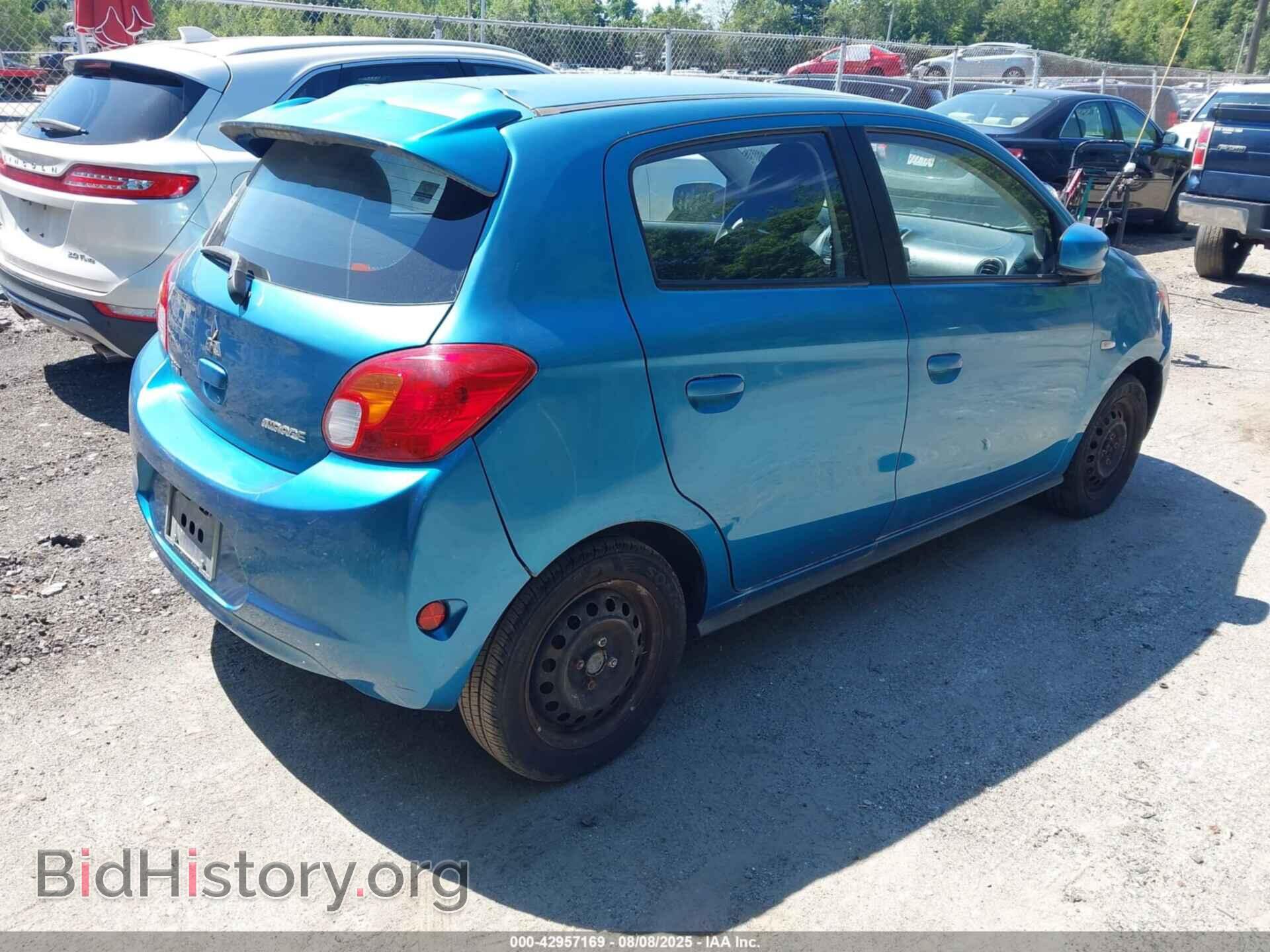 2014 MITSUBISHI MIRAGE - VIN: ML32A3HJ0EH024377 - Фото 4