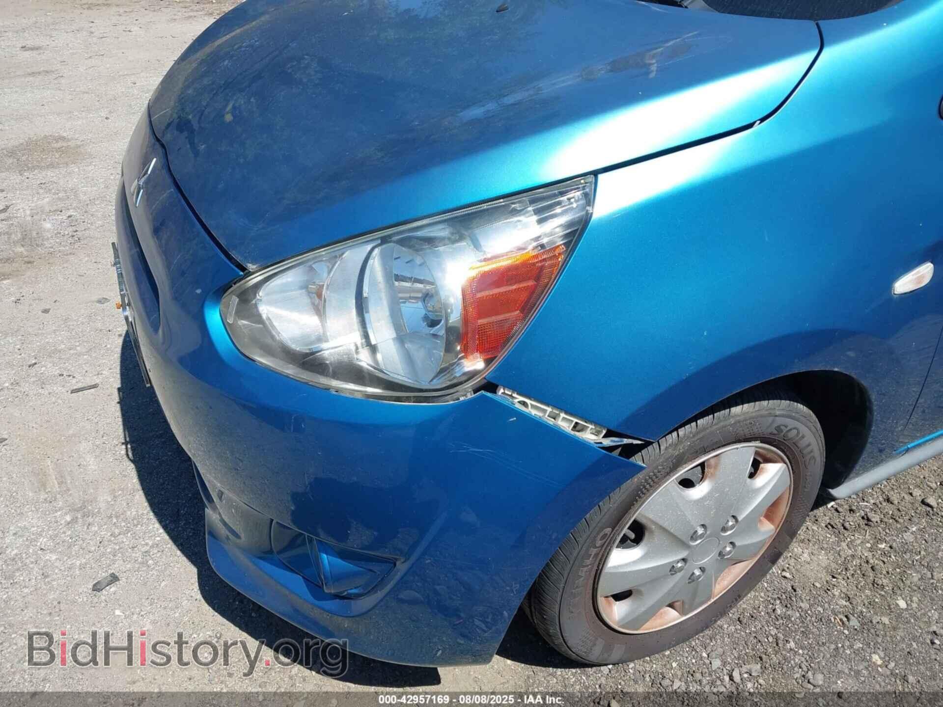 2014 MITSUBISHI MIRAGE - VIN: ML32A3HJ0EH024377 - Фото 6