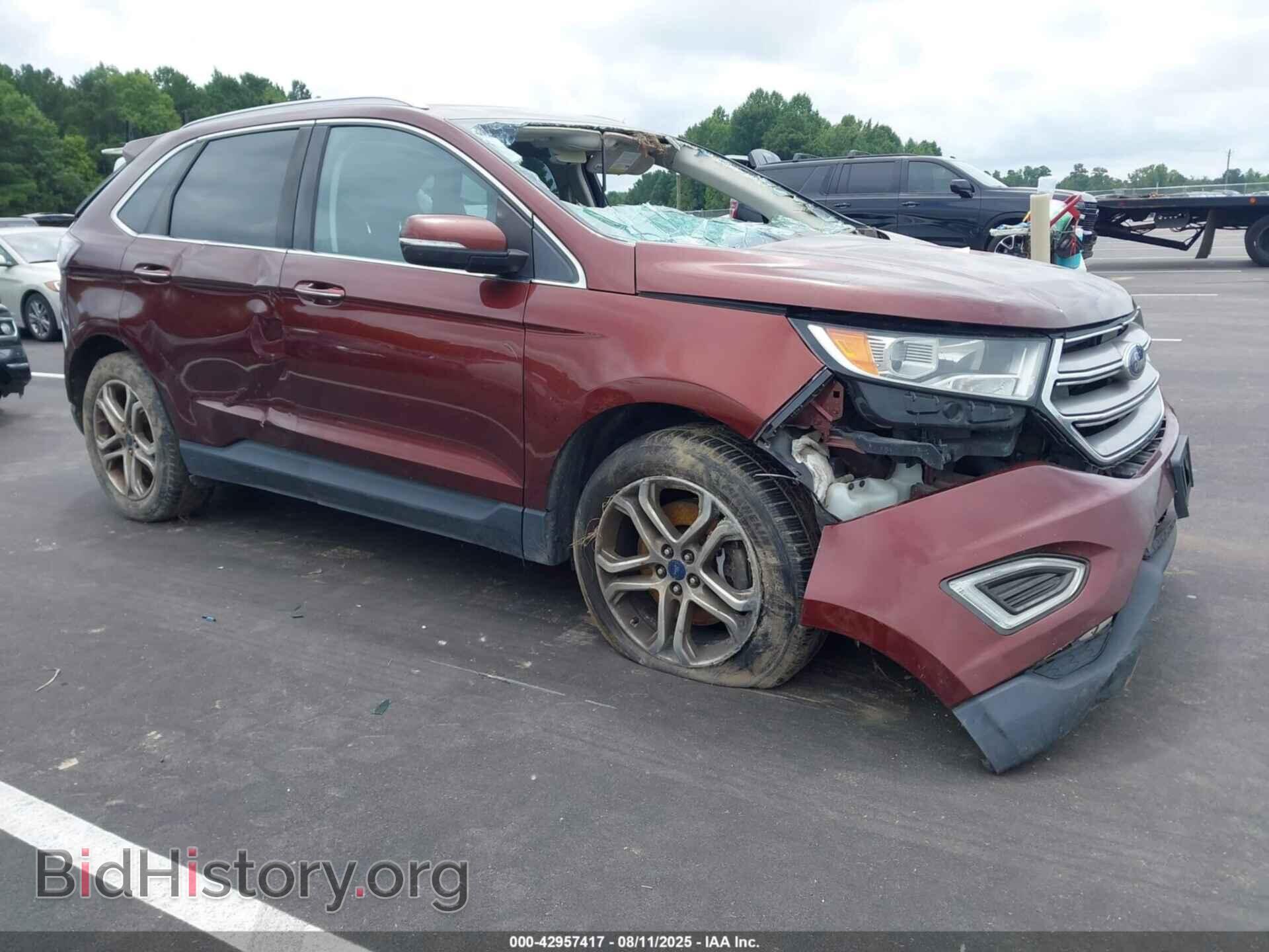 Photo 2FMTK4K98FBB61693 - FORD EDGE 2015