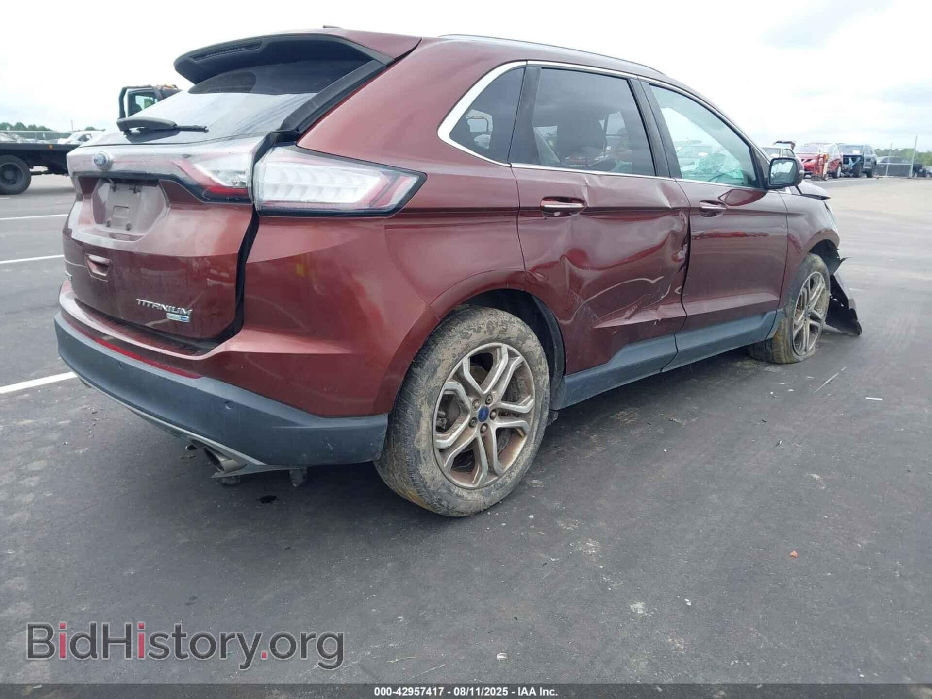 2015 FORD EDGE - VIN: 2FMTK4K98FBB61693 - Photo 4
