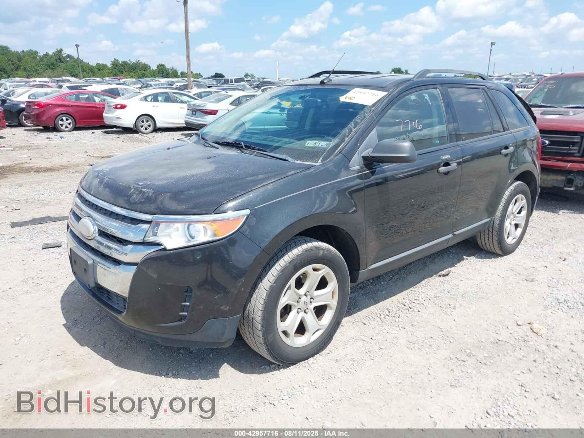 2013 FORD EDGE - VIN: 2FMDK4GC5DBC20365 - Фото 2