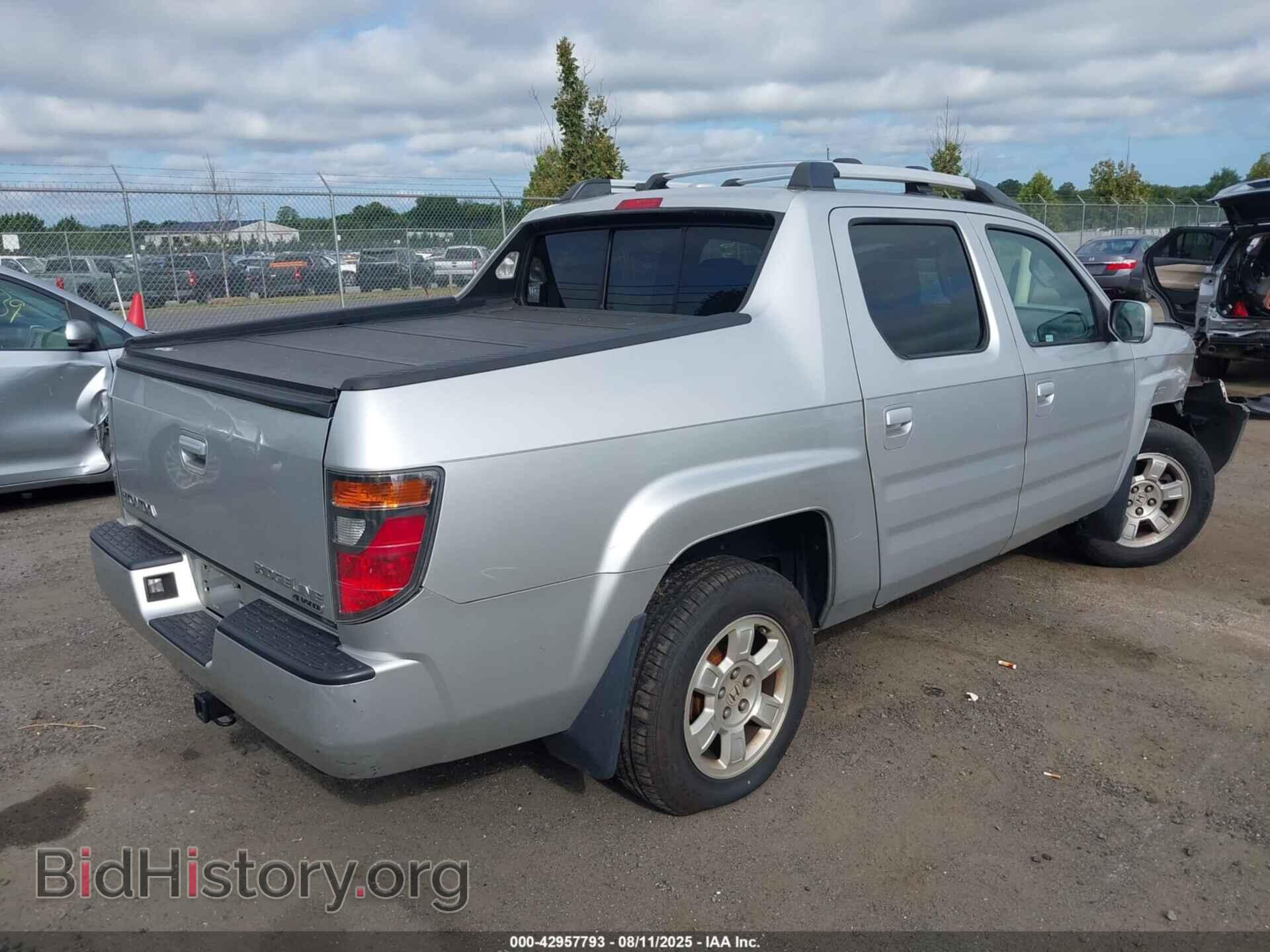 2008 HONDA RIDGELINE - VIN: 2HJYK16558H522437 - Фото 4