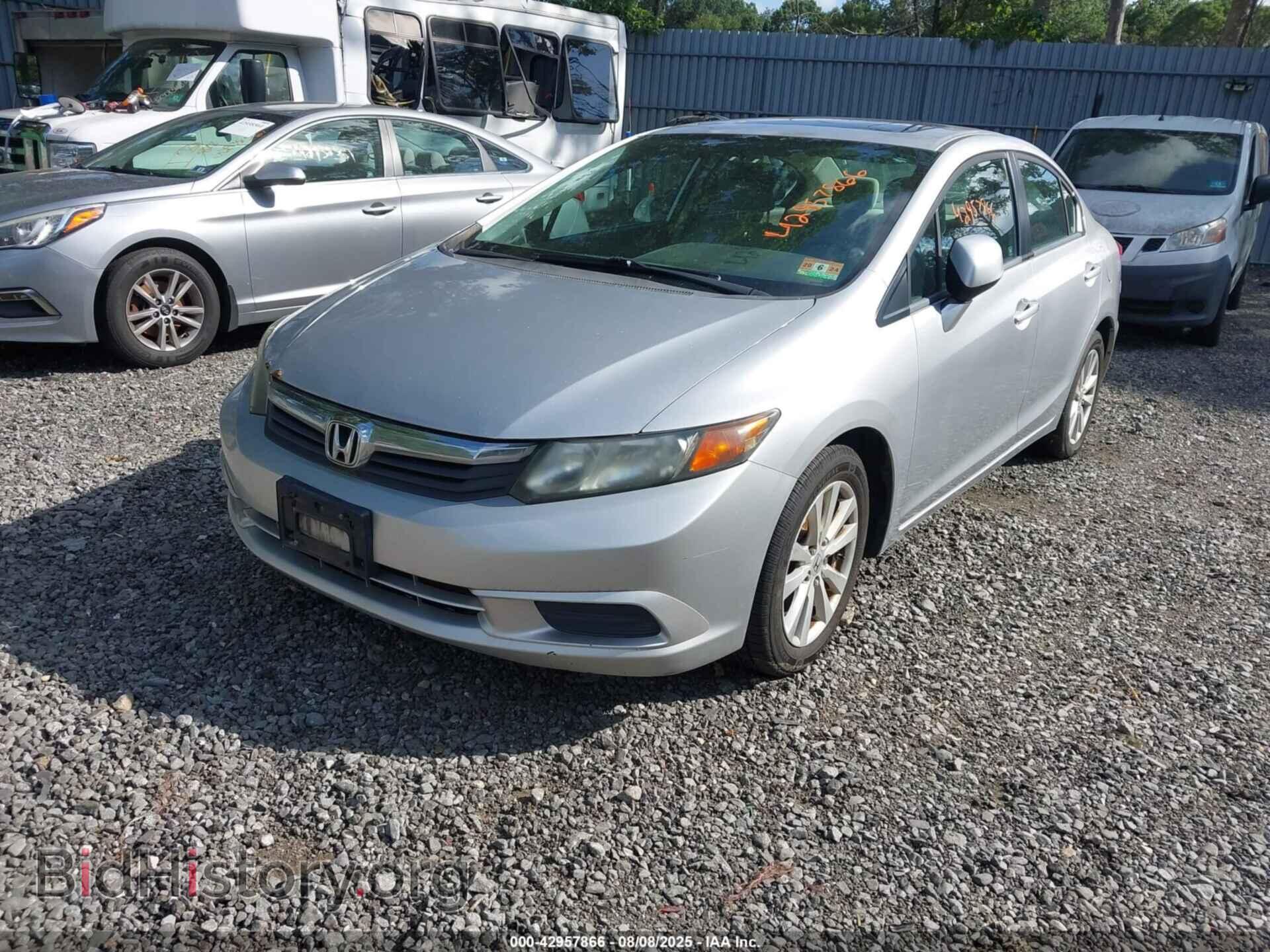 2012 HONDA CIVIC - VIN: 19XFB2F88CE302502 - Фото 2