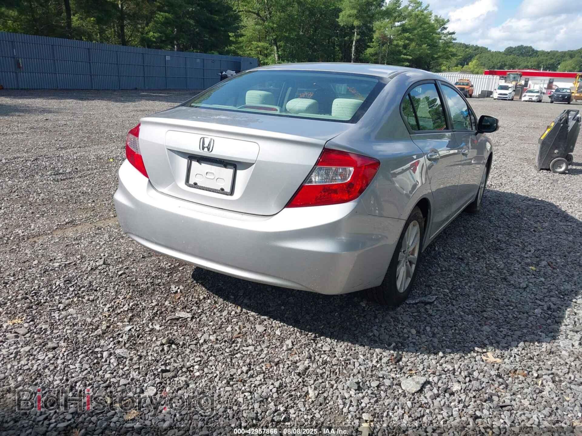 2012 HONDA CIVIC - VIN: 19XFB2F88CE302502 - Фото 4