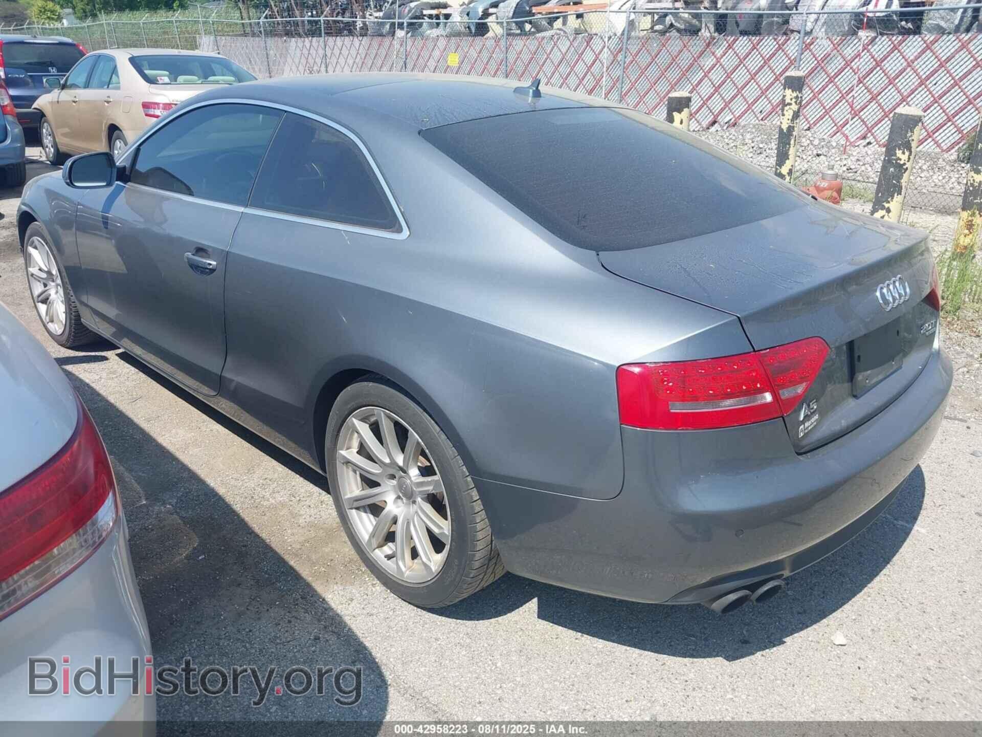 2012 AUDI A5 - VIN: WAULFAFR2CA024464 - Photo 3