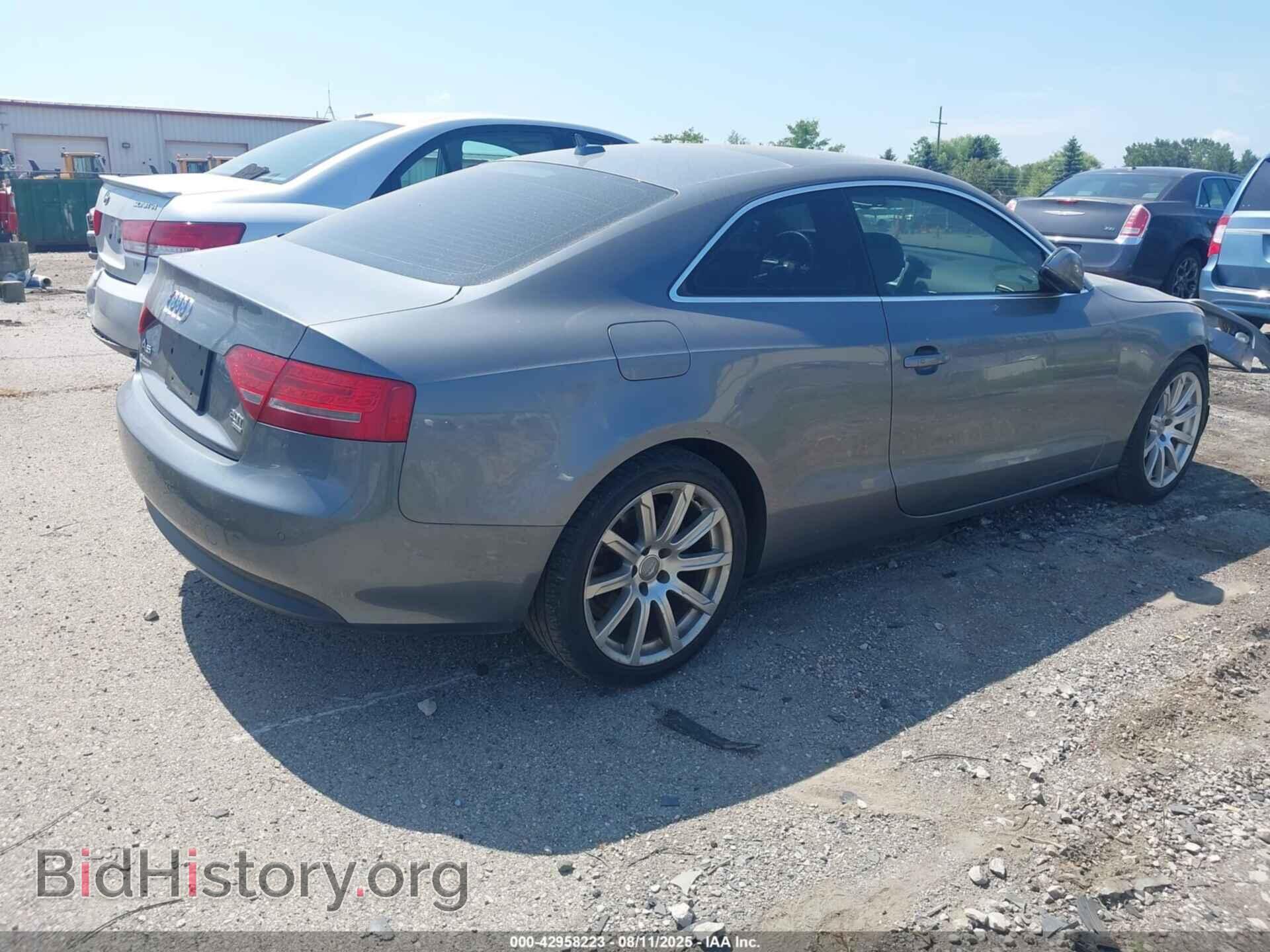 2012 AUDI A5 - VIN: WAULFAFR2CA024464 - Photo 4