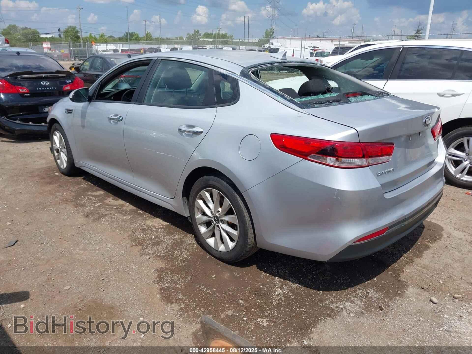 2016 KIA OPTIMA - VIN: 5XXGT4L37GG044069 - Фото 3