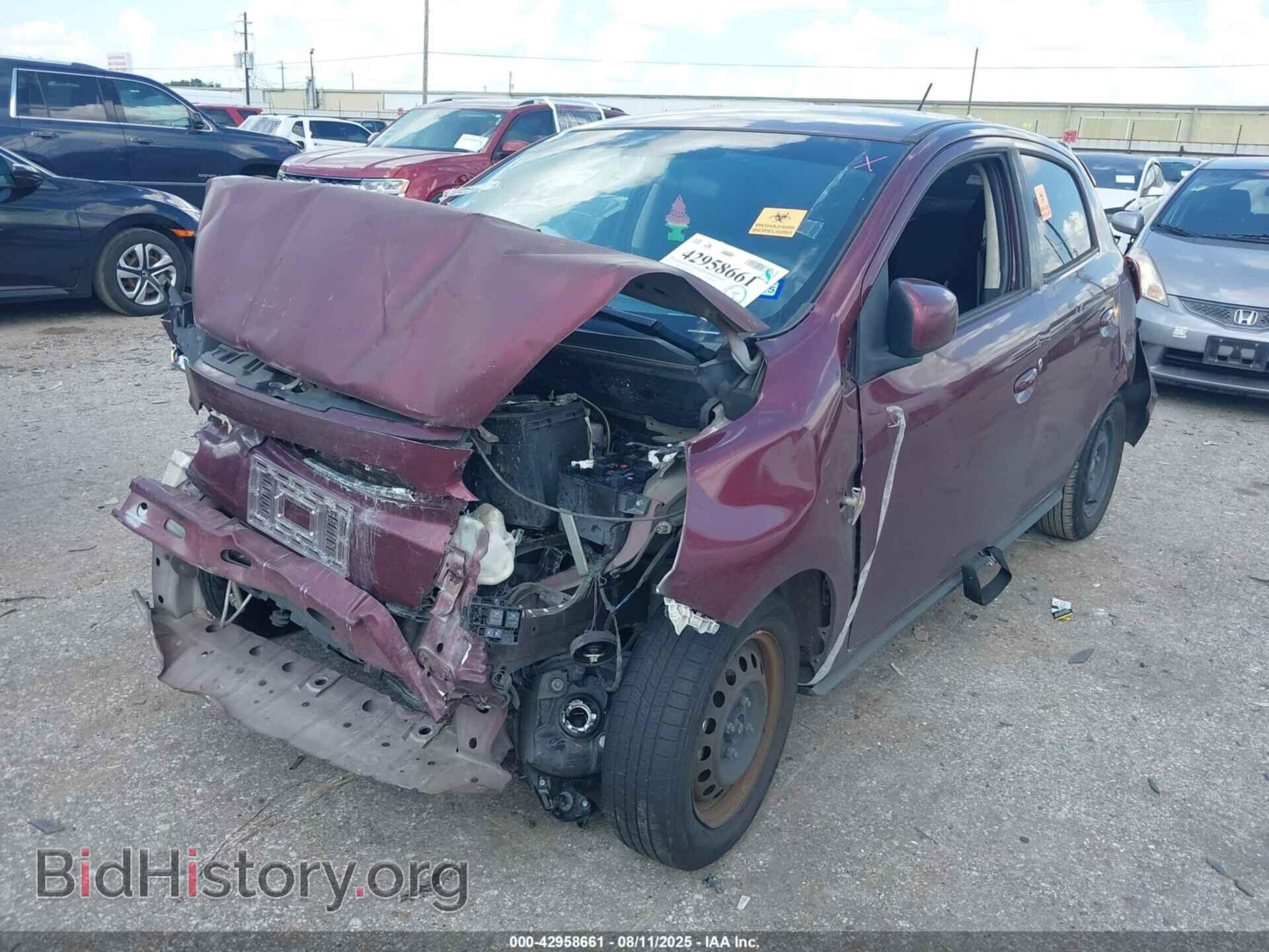 2019 MITSUBISHI MIRAGE - VIN: ML32A3HJ9KH014295 - Фото 2
