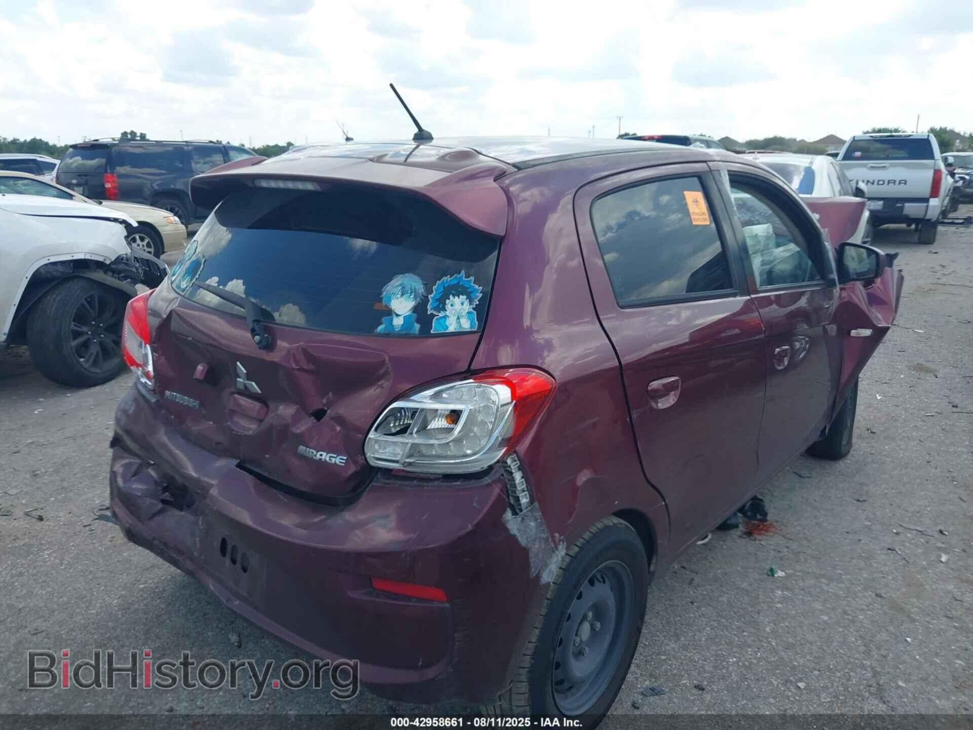 2019 MITSUBISHI MIRAGE - VIN: ML32A3HJ9KH014295 - Фото 4