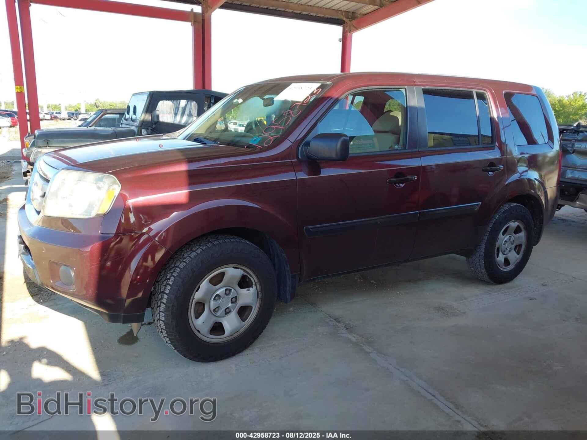 2011 HONDA PILOT - VIN: 5FNYF3H23BB036620 - Фото 2
