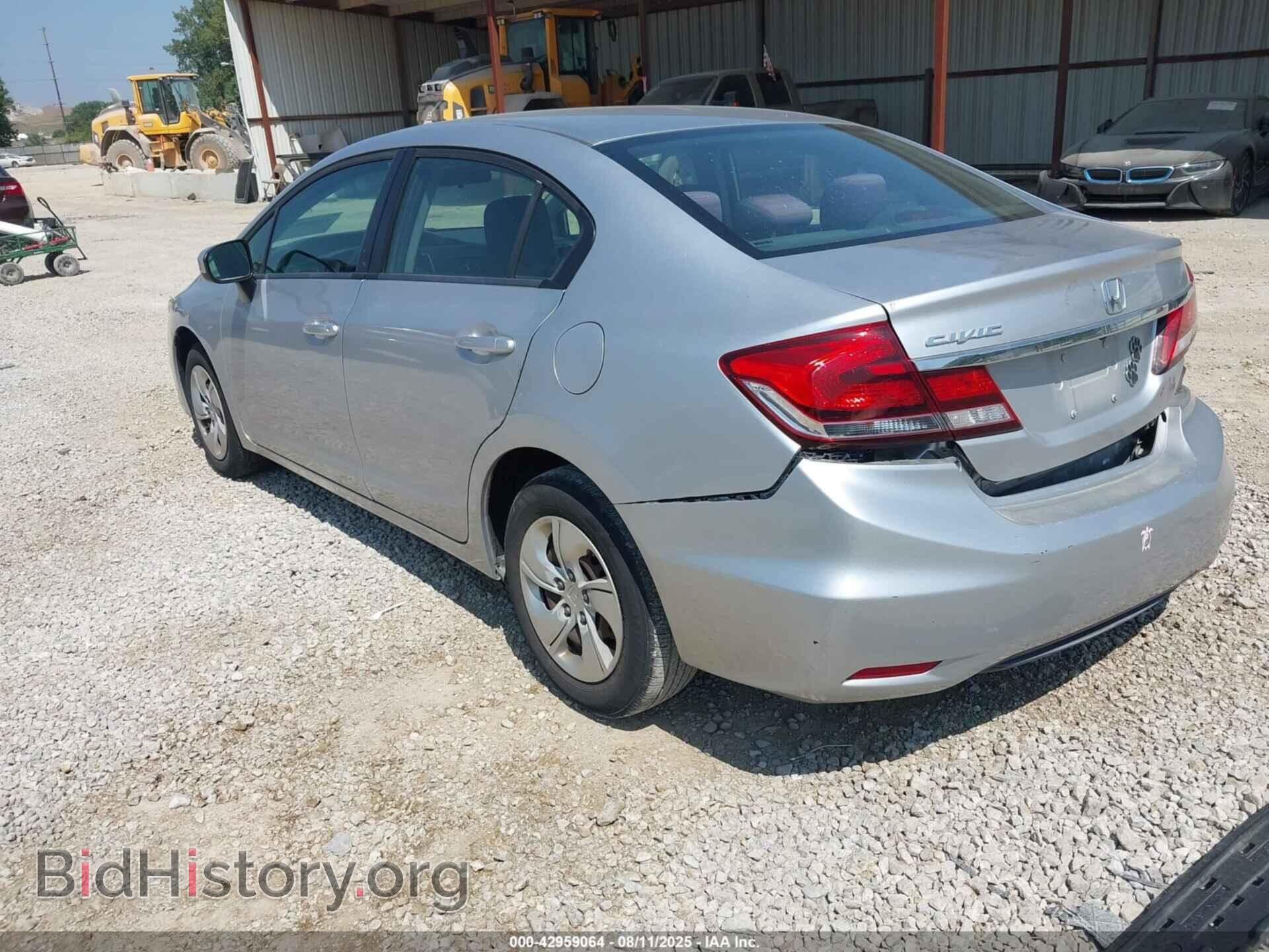 2014 HONDA CIVIC - VIN: 19XFB2F59EE073482 - Фото 3