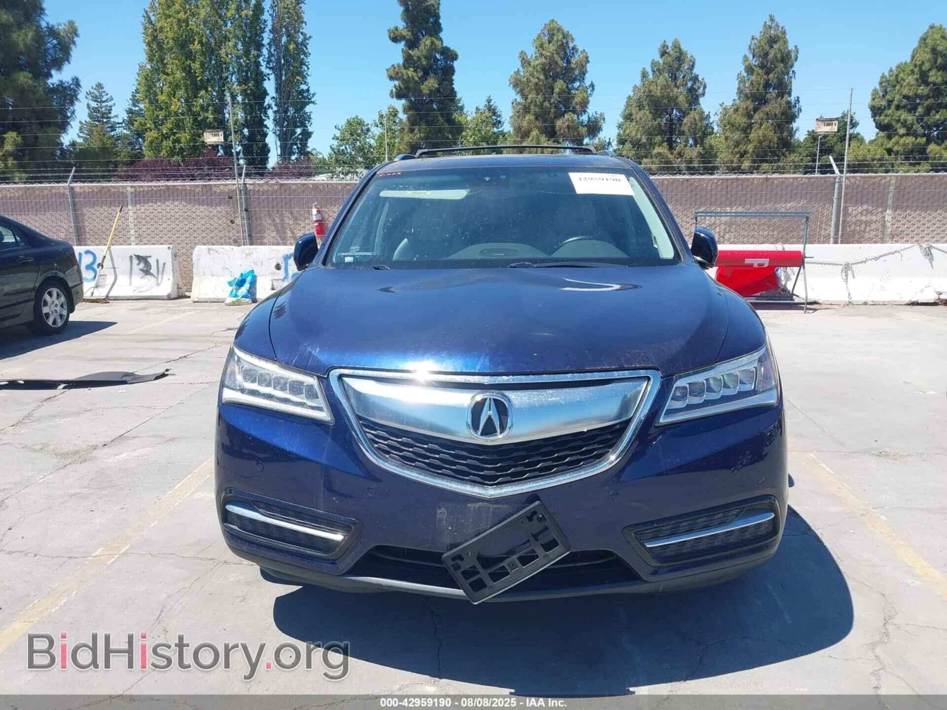 2014 ACURA MDX - VIN: 5FRYD4H82EB034019 - Фото 6