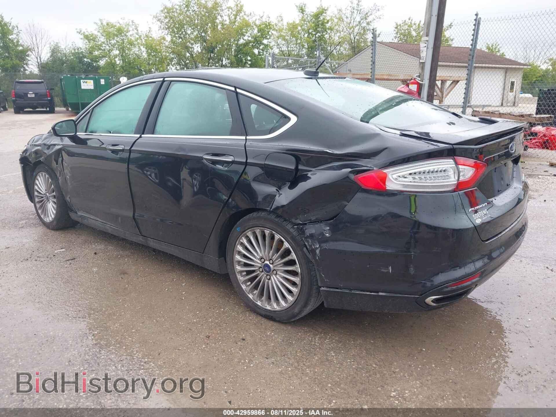 2014 FORD FUSION - VIN: 3FA6P0K96ER317845 - Фото 3