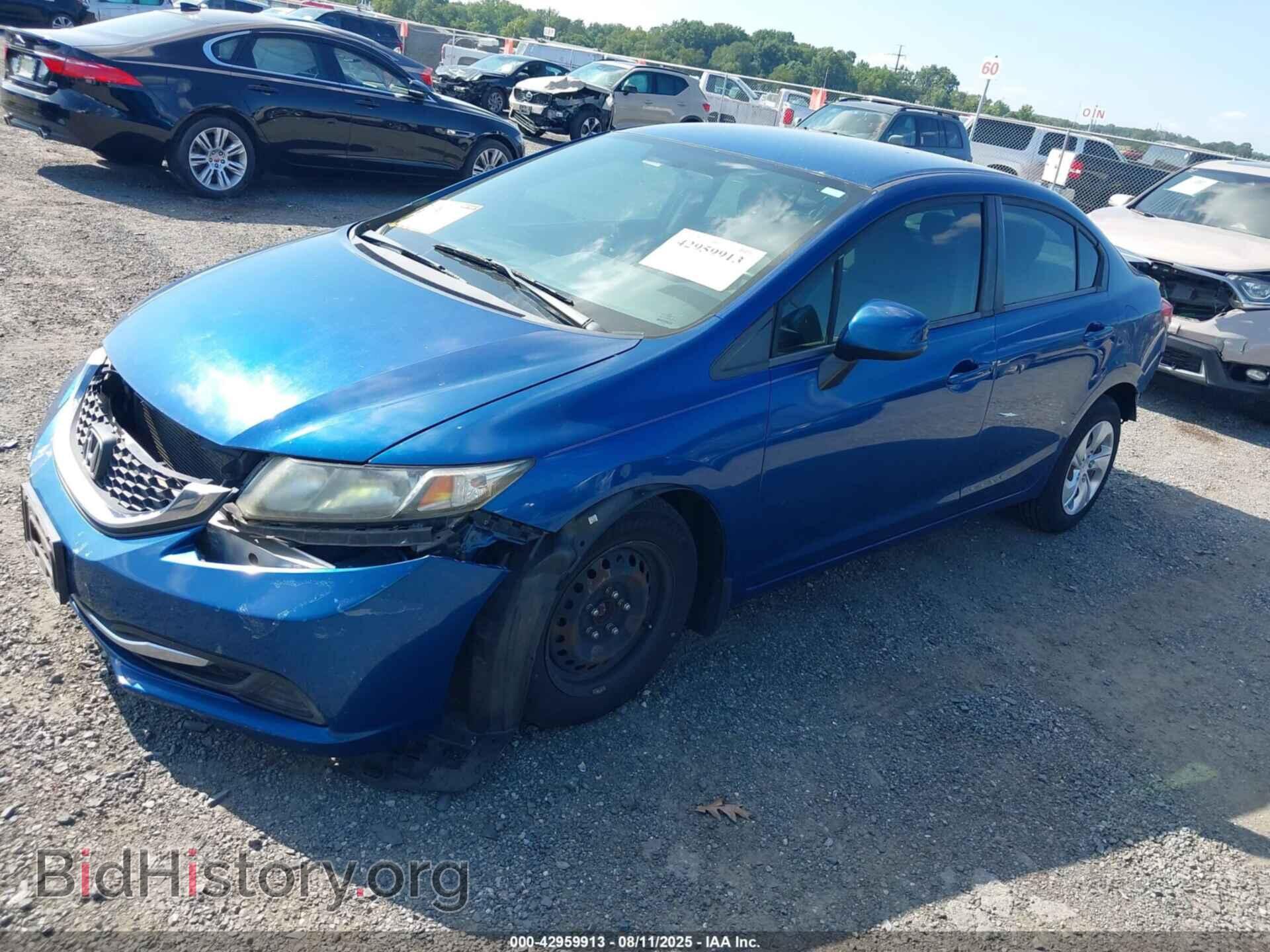 2013 HONDA CIVIC - VIN: 2HGFB2F55DH578813 - Фото 2