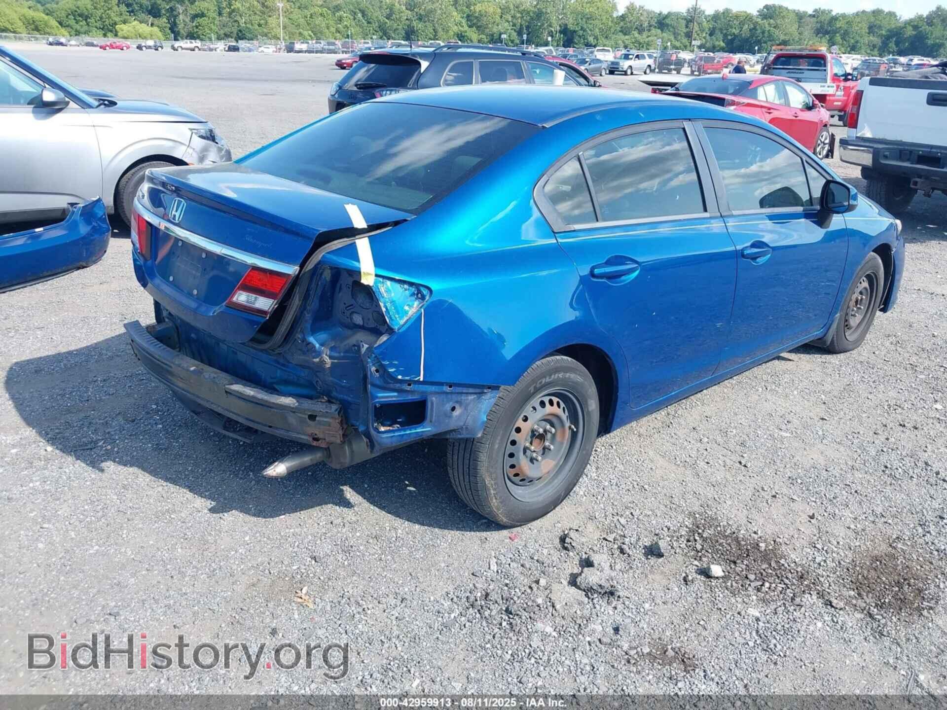 2013 HONDA CIVIC - VIN: 2HGFB2F55DH578813 - Фото 4