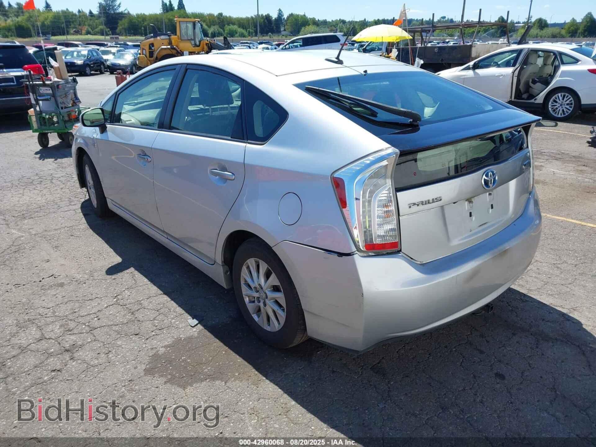 2012 TOYOTA PRIUS PLUG-IN - VIN: JTDKN3DP8C3007204 - Фото 3