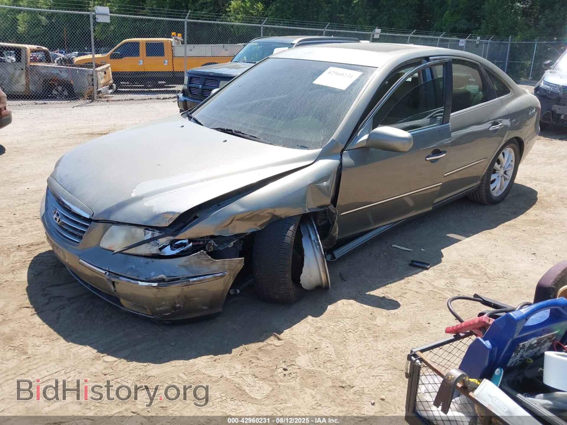 2006 HYUNDAI AZERA - VIN: KMHFC46F96A135576 - Фото 2