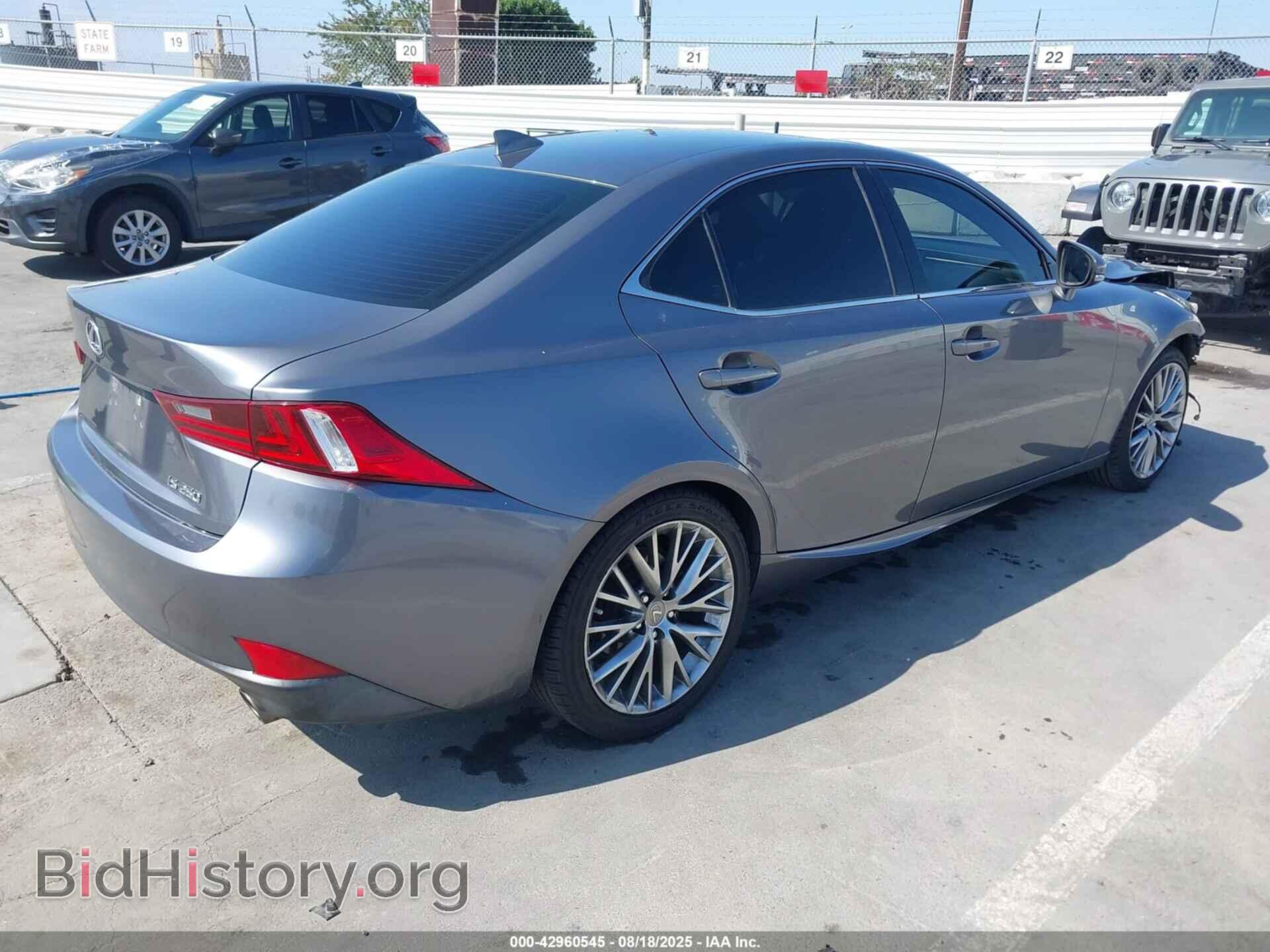 2014 LEXUS IS 250 - VIN: JTHBF1D27E5036236 - Фото 4